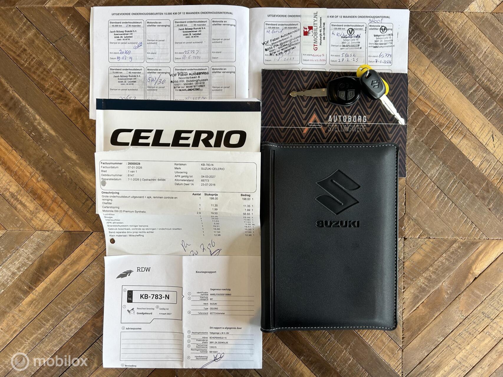 Foto van Suzuki Celerio