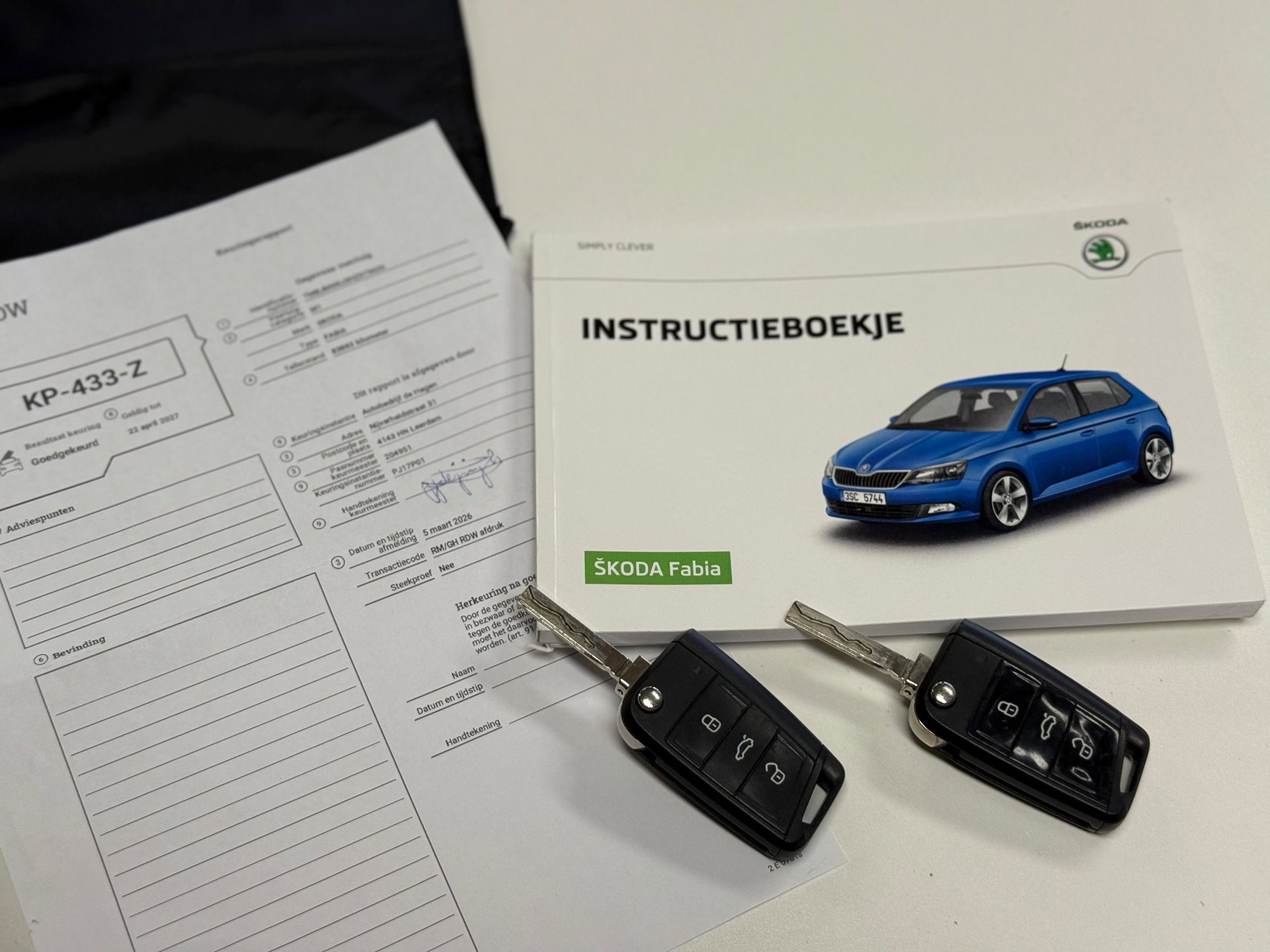 Foto van Skoda Fabia