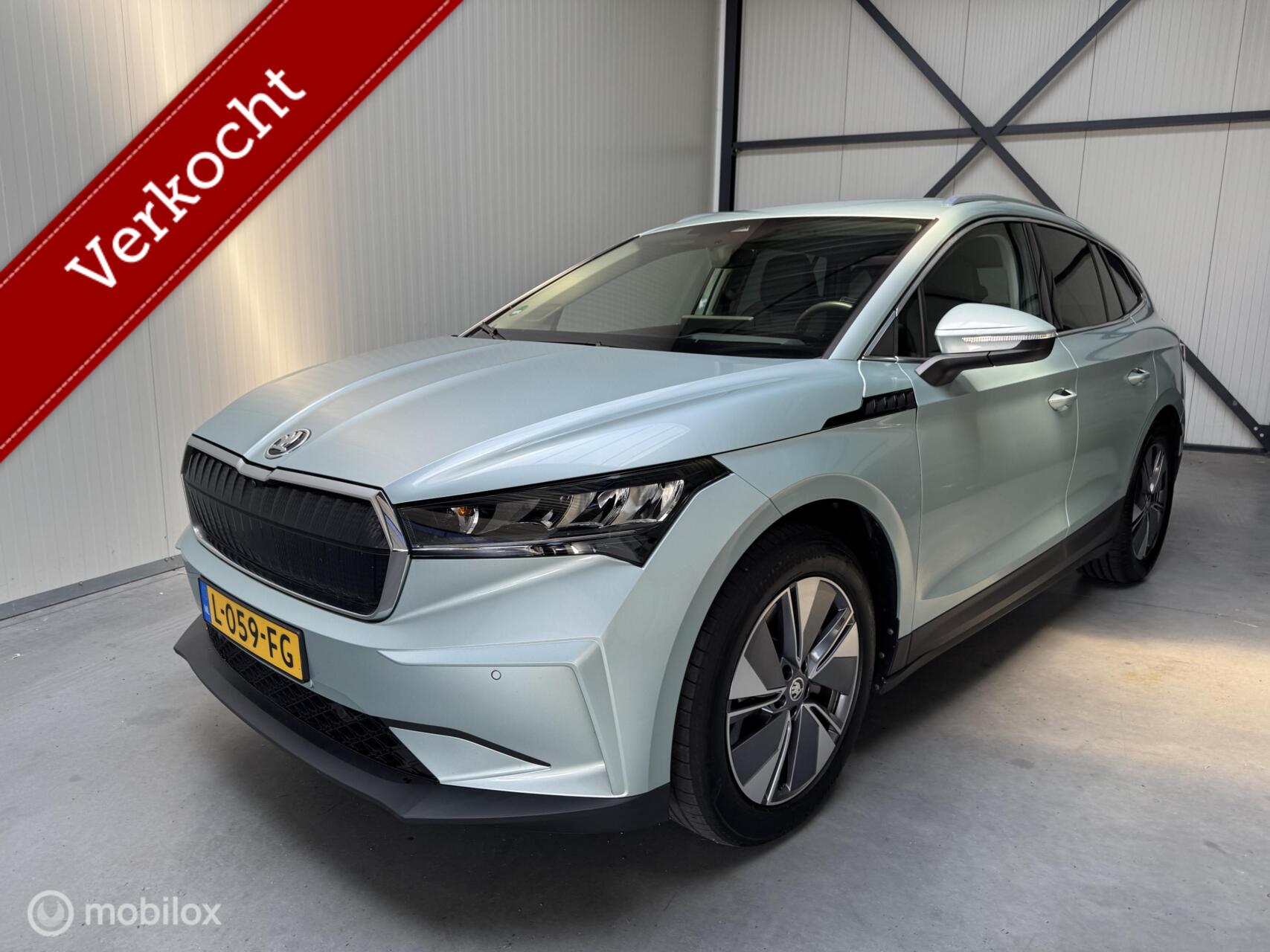 Skoda Enyaq 80 80 Sportline 2021 - voorkant