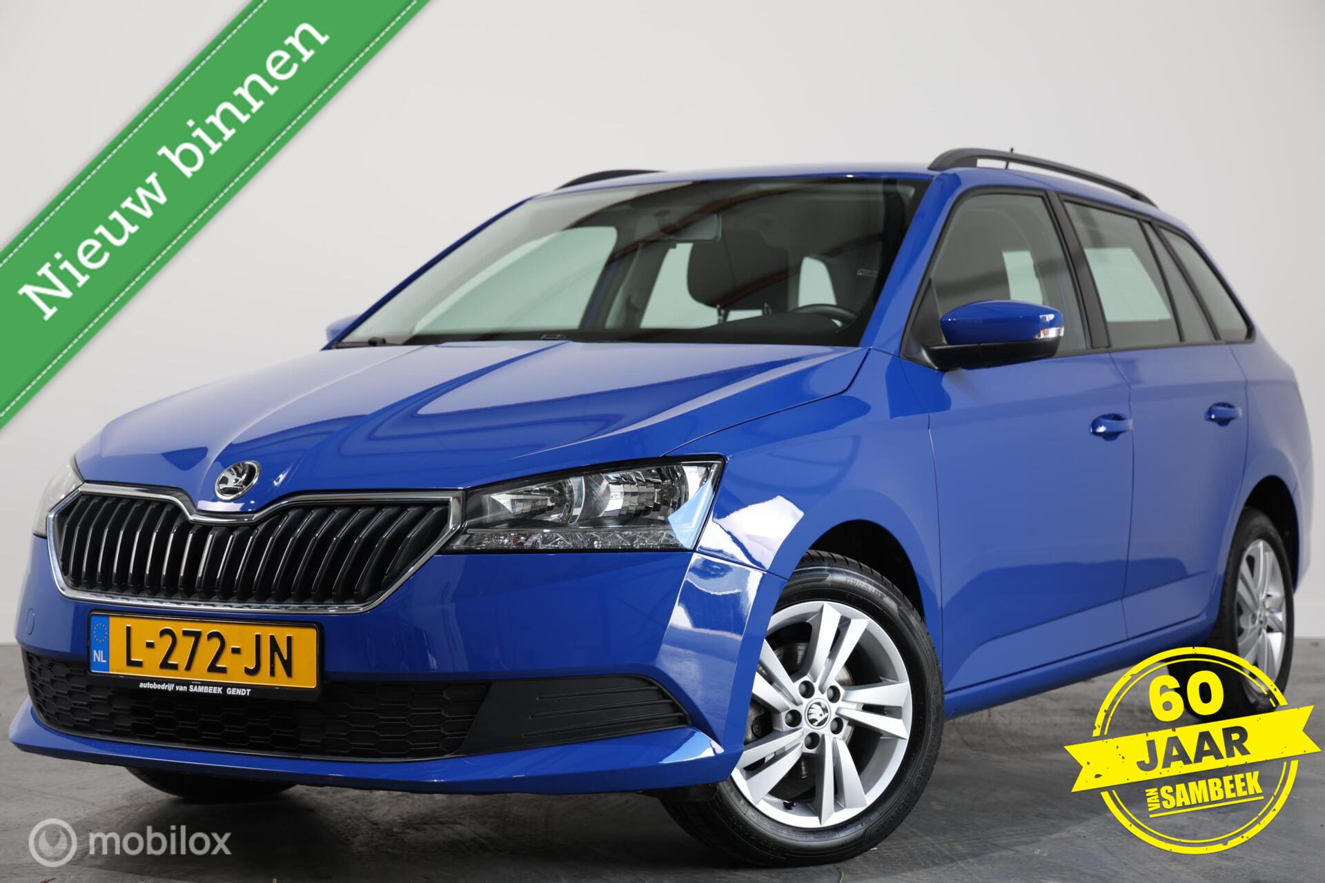 Skoda Fabia 1.0 TSI Ambition - Cruise control - Bluetooth - Airco 2021 - voorkant