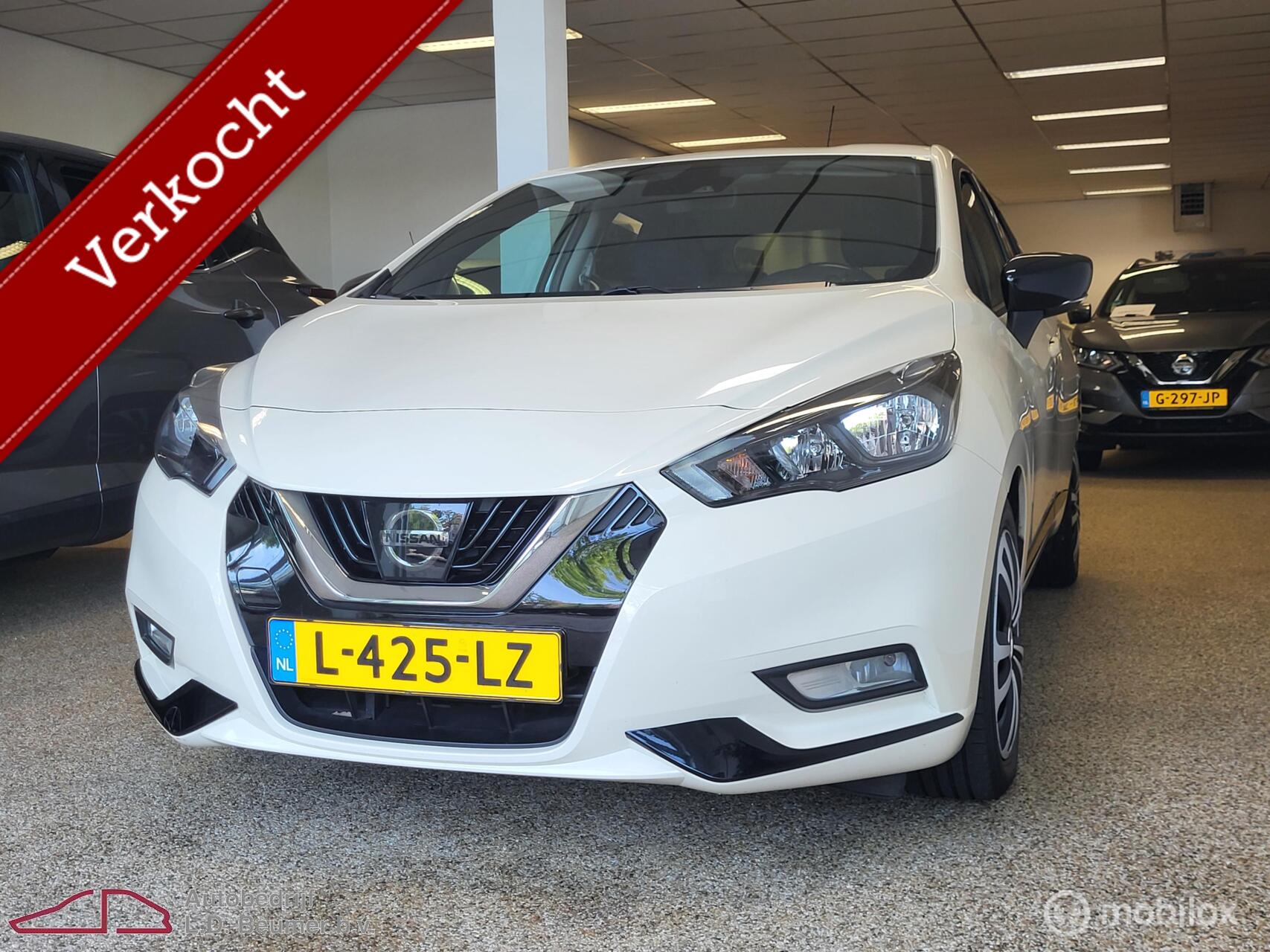 Nissan Nissan Micra 1.0 IG-T N-Design Navi *NL, 1e EIG, RIJKLAARPRIJS!* 2021 - voorkant