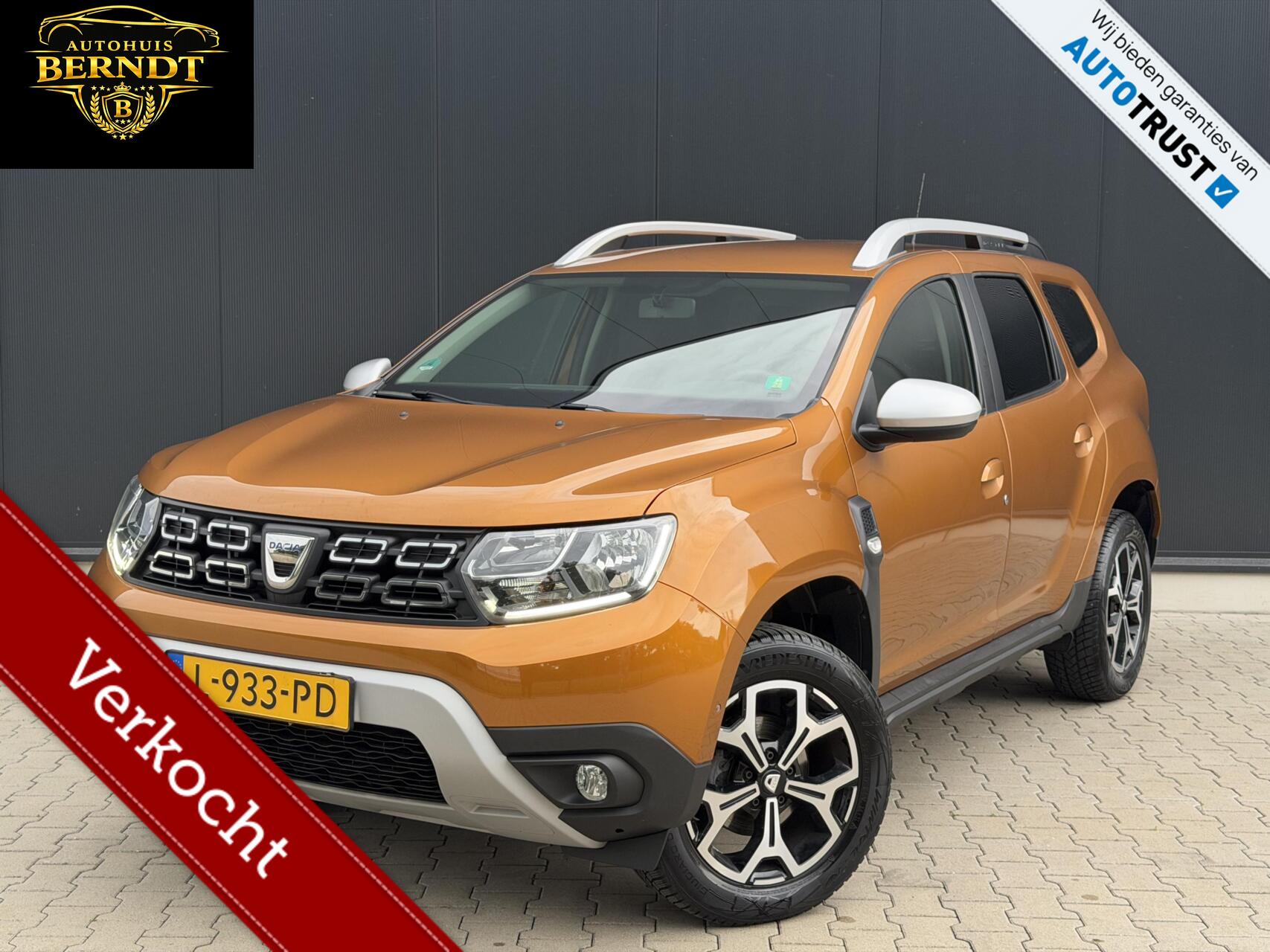 Dacia Duster 1.0 TCe Prestige Bi-Fuel 1e eigen Trekhaak PDC 2021 - voorkant