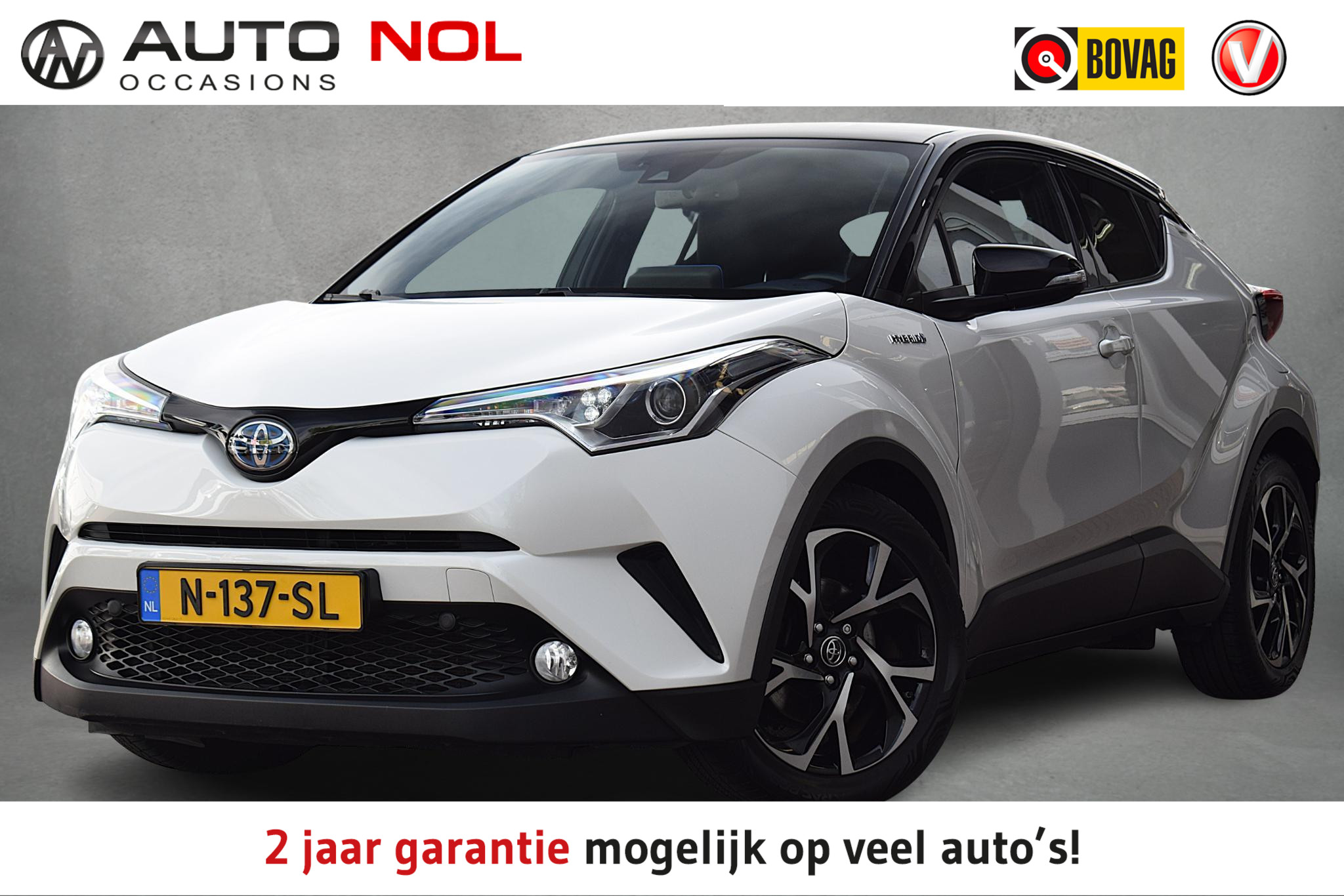 Toyota Toyota C-hr 1.8 Hybrid Style Ultimate 2017 - voorkant
