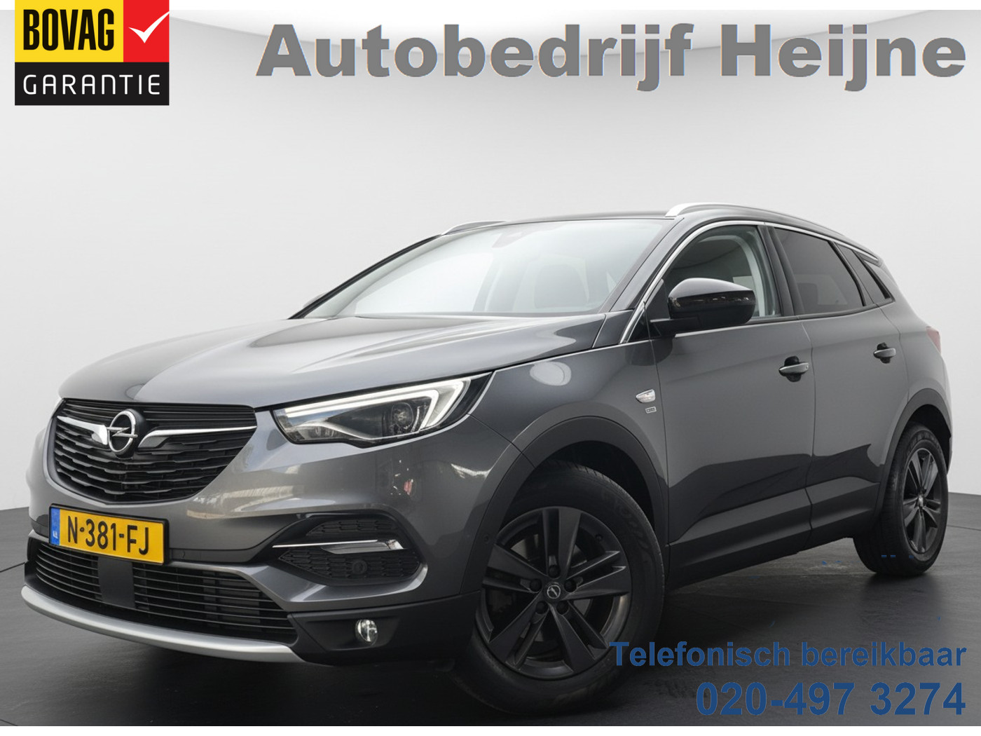 Opel Grandland X 1.2 Turbo 120Y EDITION 2019 - voorkant