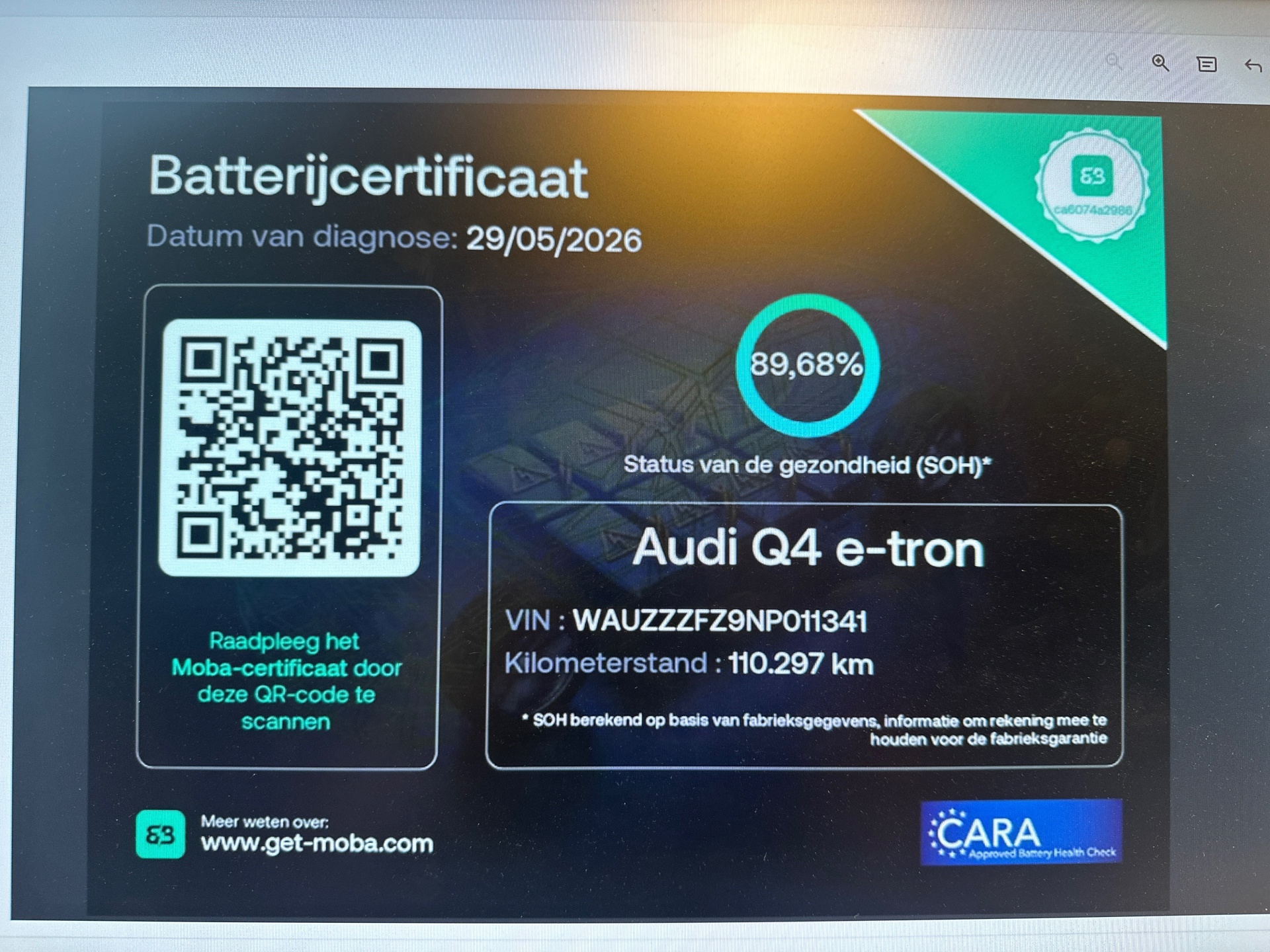 Foto van Audi Q4 40 E-tron