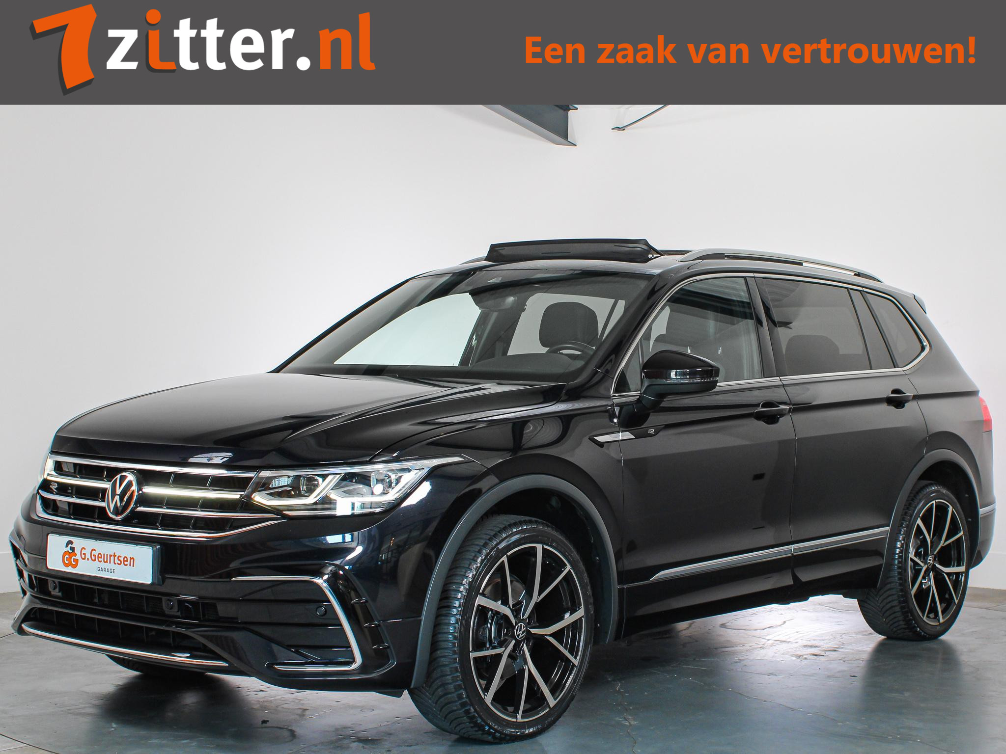 Volkswagen Tiguan 1.5 TSI R-Line Business+ 7p. 2021 - voorkant