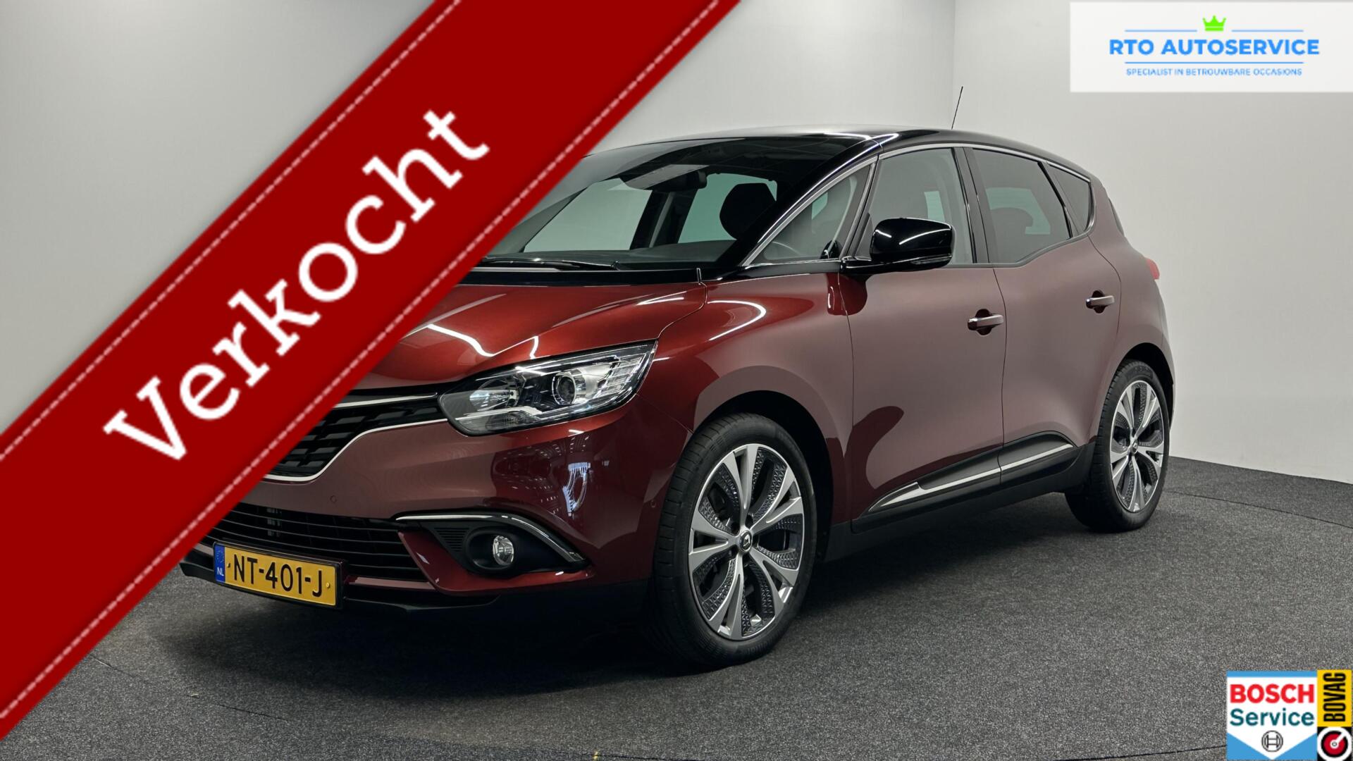 Renault Scenic 1.2 TCe Bose CAMERA TREKHAAK ECC CRUISE NAVI LM . 2017 - voorkant