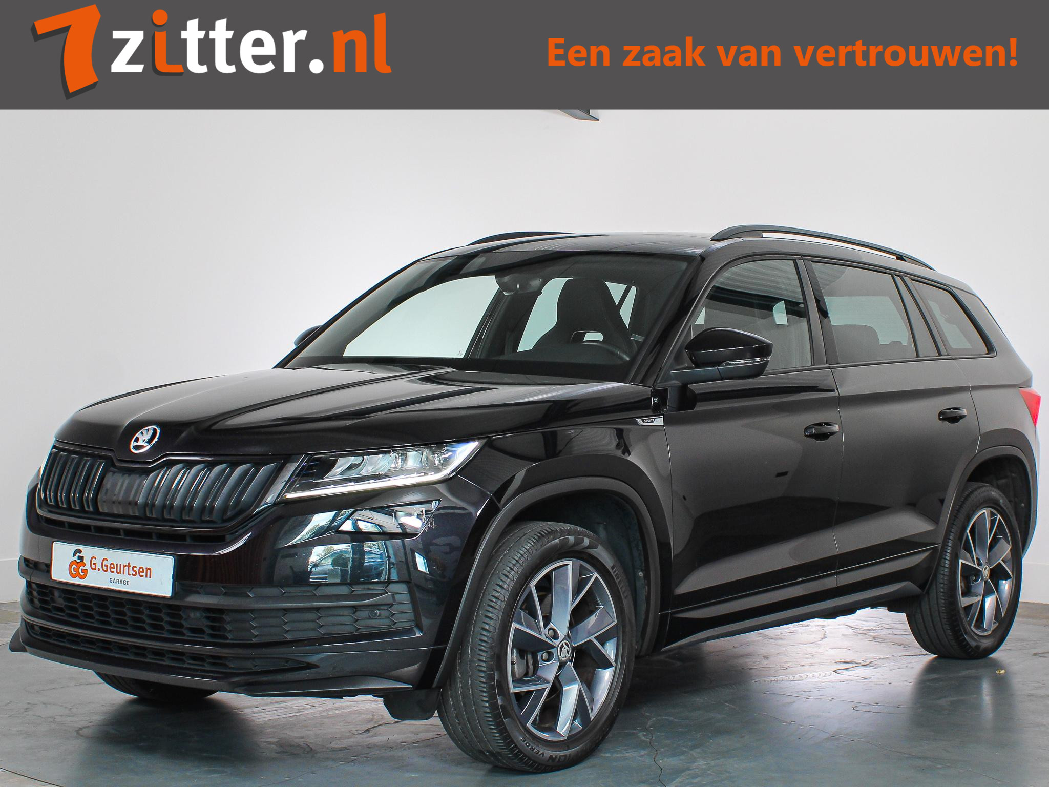 Skoda Kodiaq 1.5 TSI Sportline Business, 7-Persoons, 2021 - voorkant