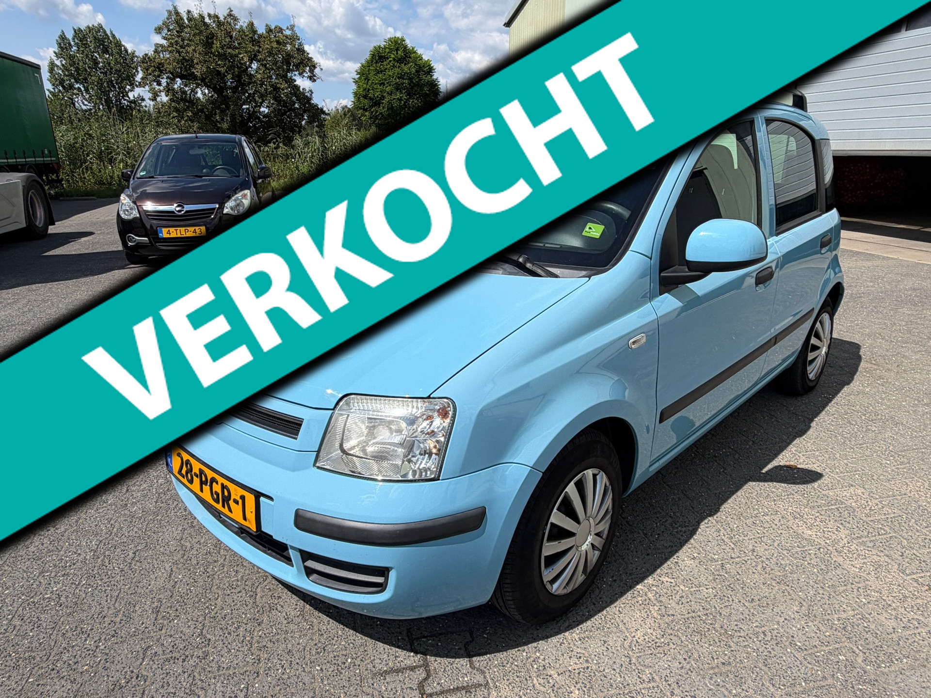 Fiat Fiat Panda 1.2 Edizione Airco Elek ramen Centrale deurvergrendeling 2011 - voorkant