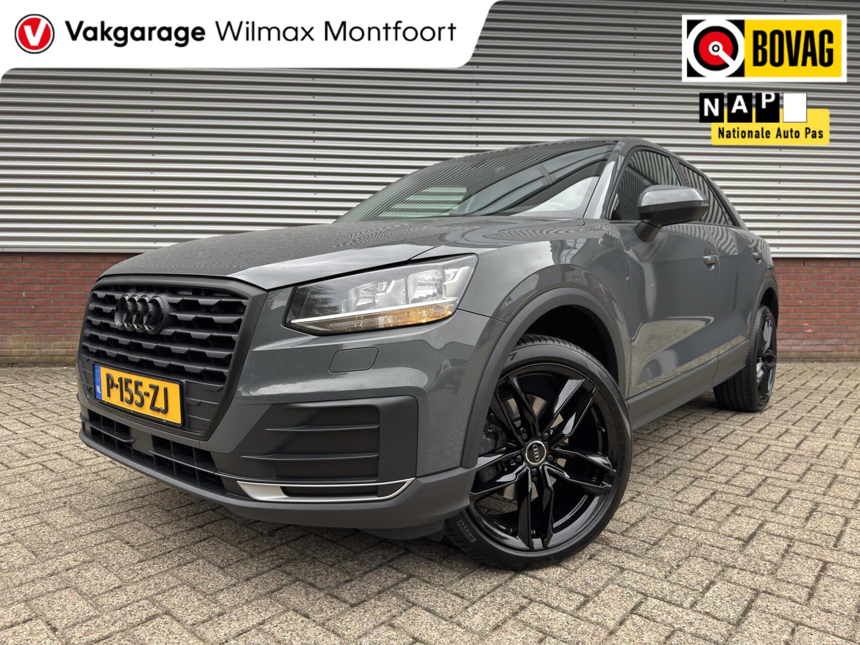 Audi Q2 1.0 TFSI Sport Pro Line S|Leder|Stoelverwarming|Automaat|Afn.Trekhaak|Cruise|Elek.A.klep| 2017 - voorkant