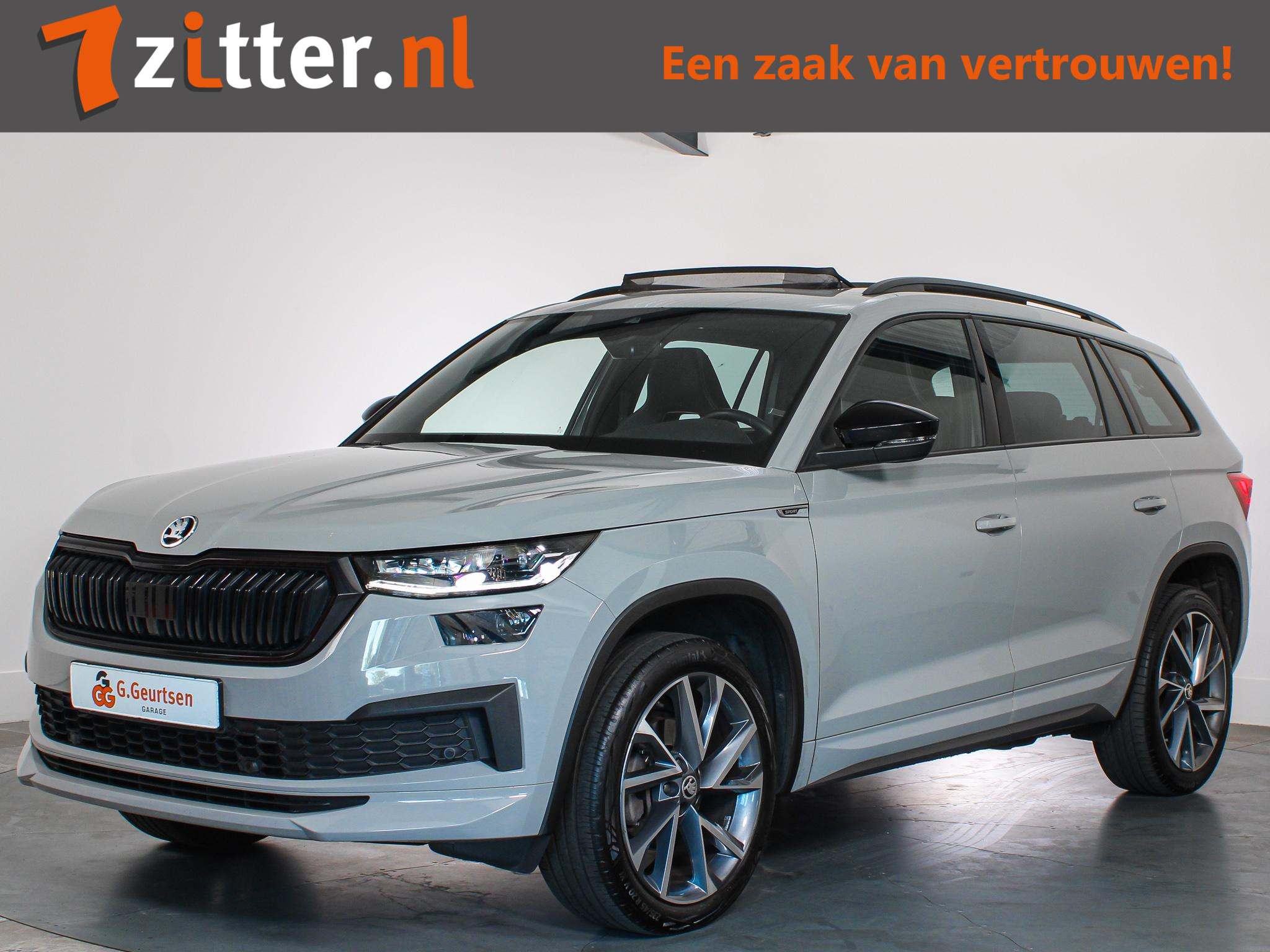 Skoda Kodiaq 1.5 TSI Sportline Business, 7-Persoons, 2022 - voorkant