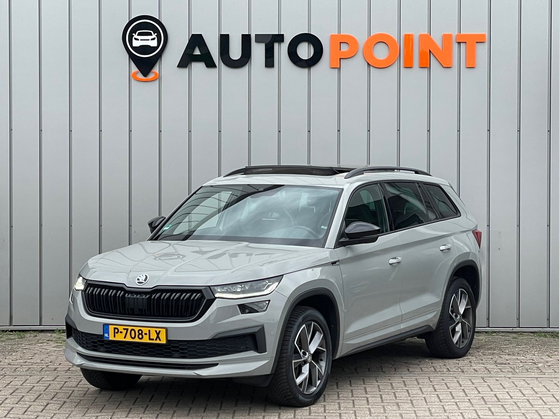 Skoda Kodiaq 1.5 TSI Sportline Business ORG NL 1E EIG DEALEROND|PANO|7PERSOONS|CAMERA|MEMORYSEAT|VIRTUALCOCKPIT|LEER|STOELVRM 2022 - voorkant