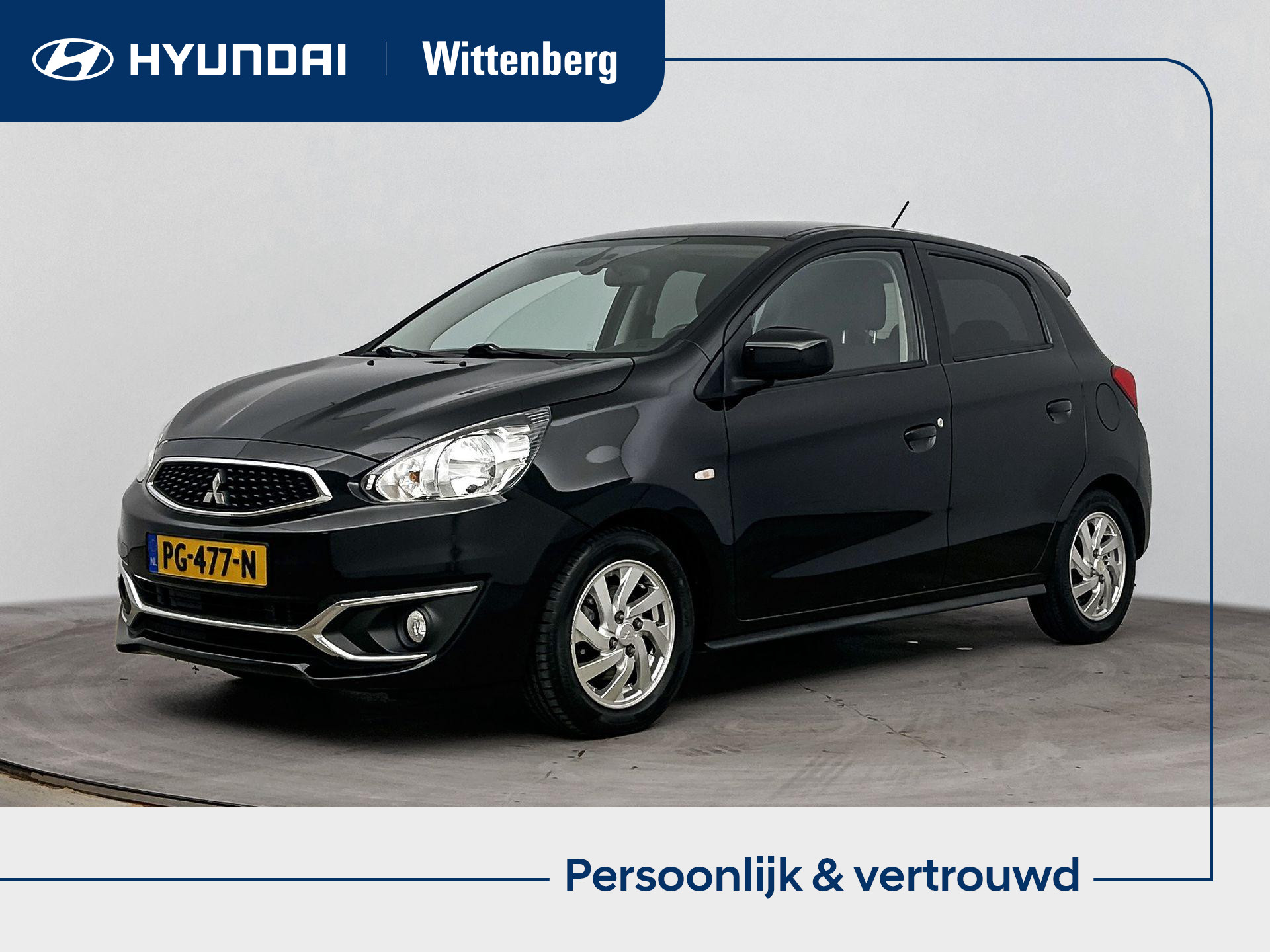 Mitsubishi Mitsubishi Space Star 1.0 INTENSE 2017 - voorkant