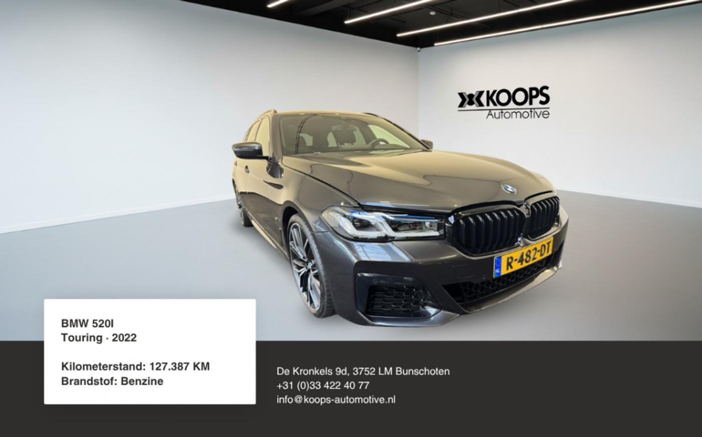 BMW 520i Carplay | Shadow line | M sportpakket | Laser Led 2022 - voorkant