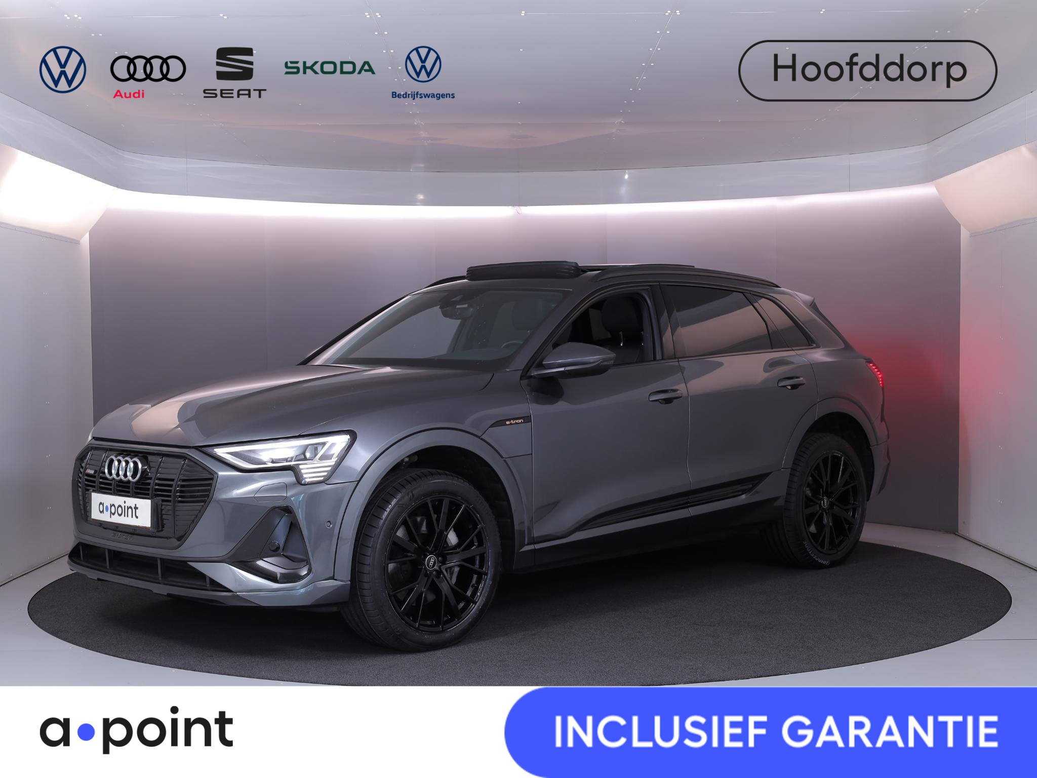 Audi E-tron 55 55 quattro S edition 95 kWh 2022 - voorkant