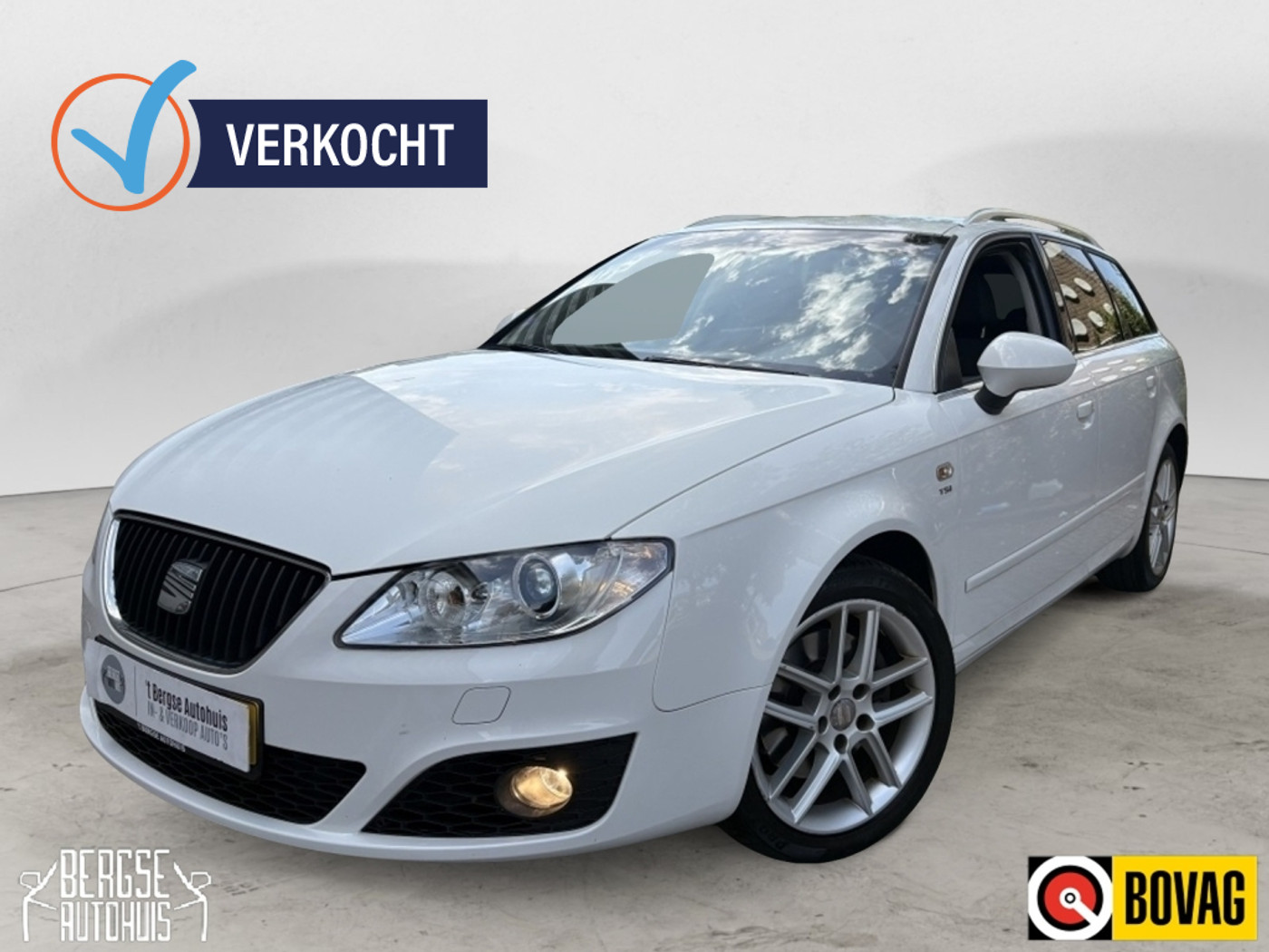 Seat Exeo ST 1.8 TSI Style Cruise Ecc Navi Lmv Pdc 2011 - voorkant