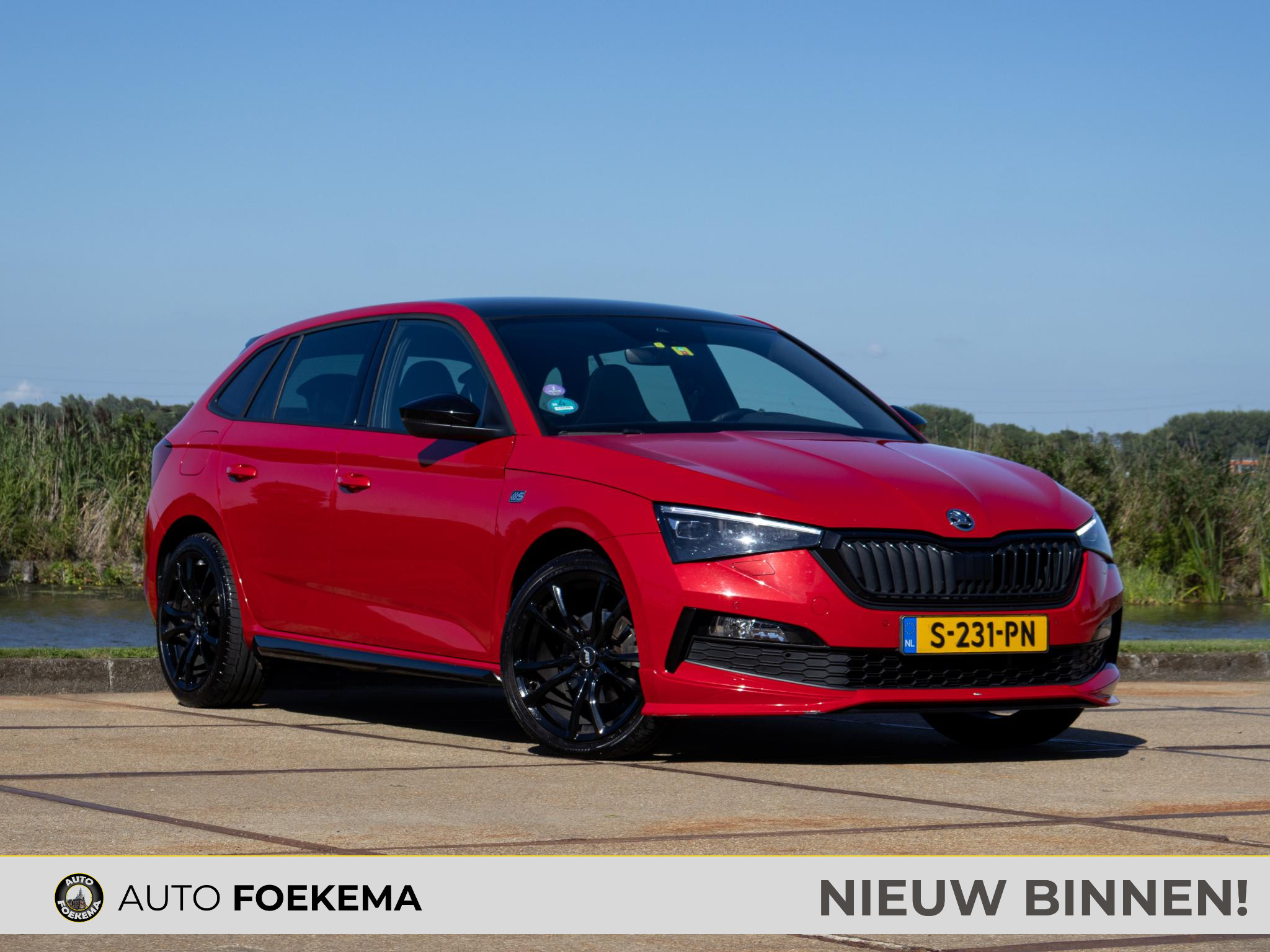 Skoda Scala 1.5 TSI Monte Carlo S Edition ABT 2 sets 2022 - voorkant