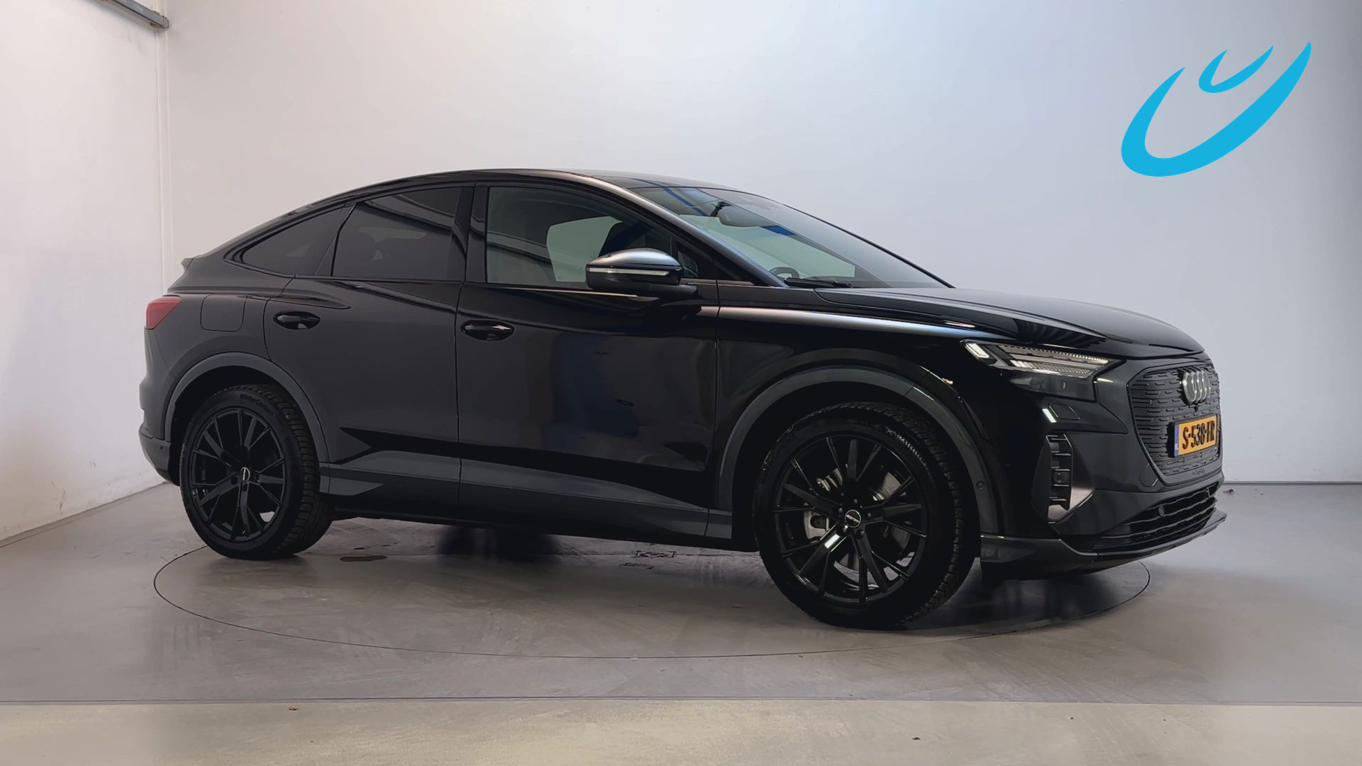Audi Q4 Sportback 40 E-tron 40 Advanced edition 77 kWh SoH 96,3% Leder Adaptive Cruise Camera App-Connect 2022 - voorkant