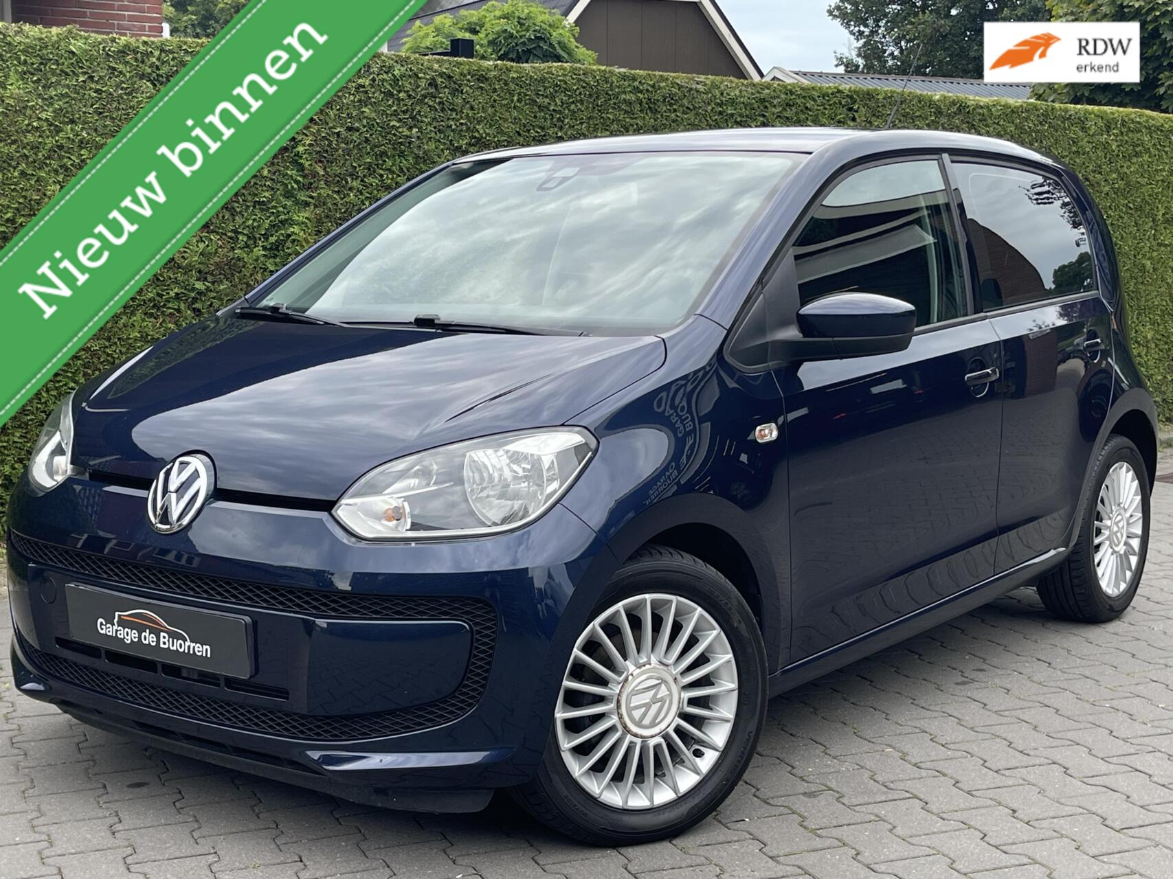 Volkswagen Up 1.0 high up! BlueMotion 5-Drs. | CRUISE CONTROL | AIRCO | PARKEERSENSOREN ACHTER | NAVIGATIE 2013 - voorkant