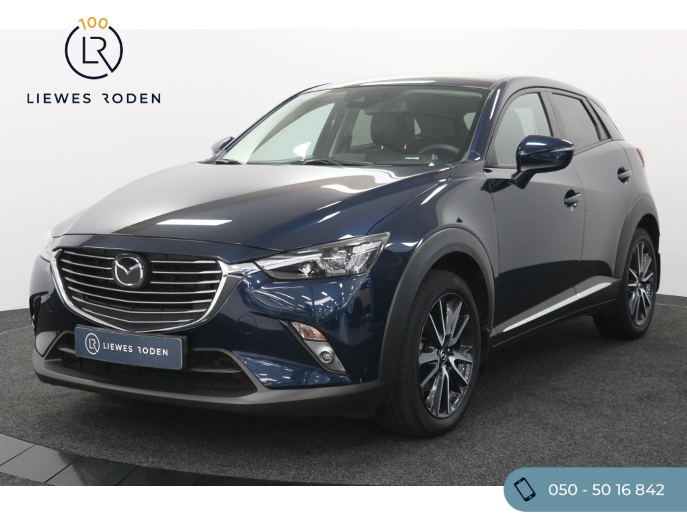 Mazda Mazda Cx-3 2.0 SkyActiv-G 120 GT-M (+ Trekhaak) 2018 - voorkant