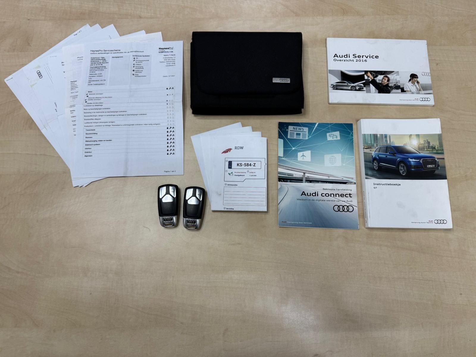 Foto van Audi Q7 E-tron