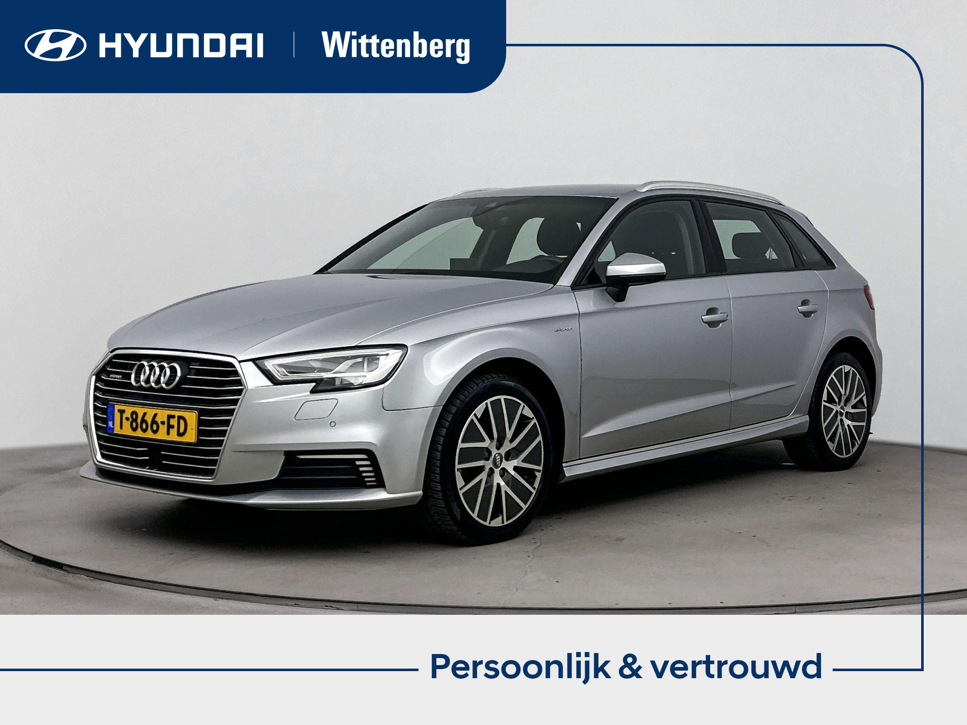 Audi A3 Sportback E-tron 1.4 E-TRON SPORT PRO LINE PLUS 2018 - voorkant