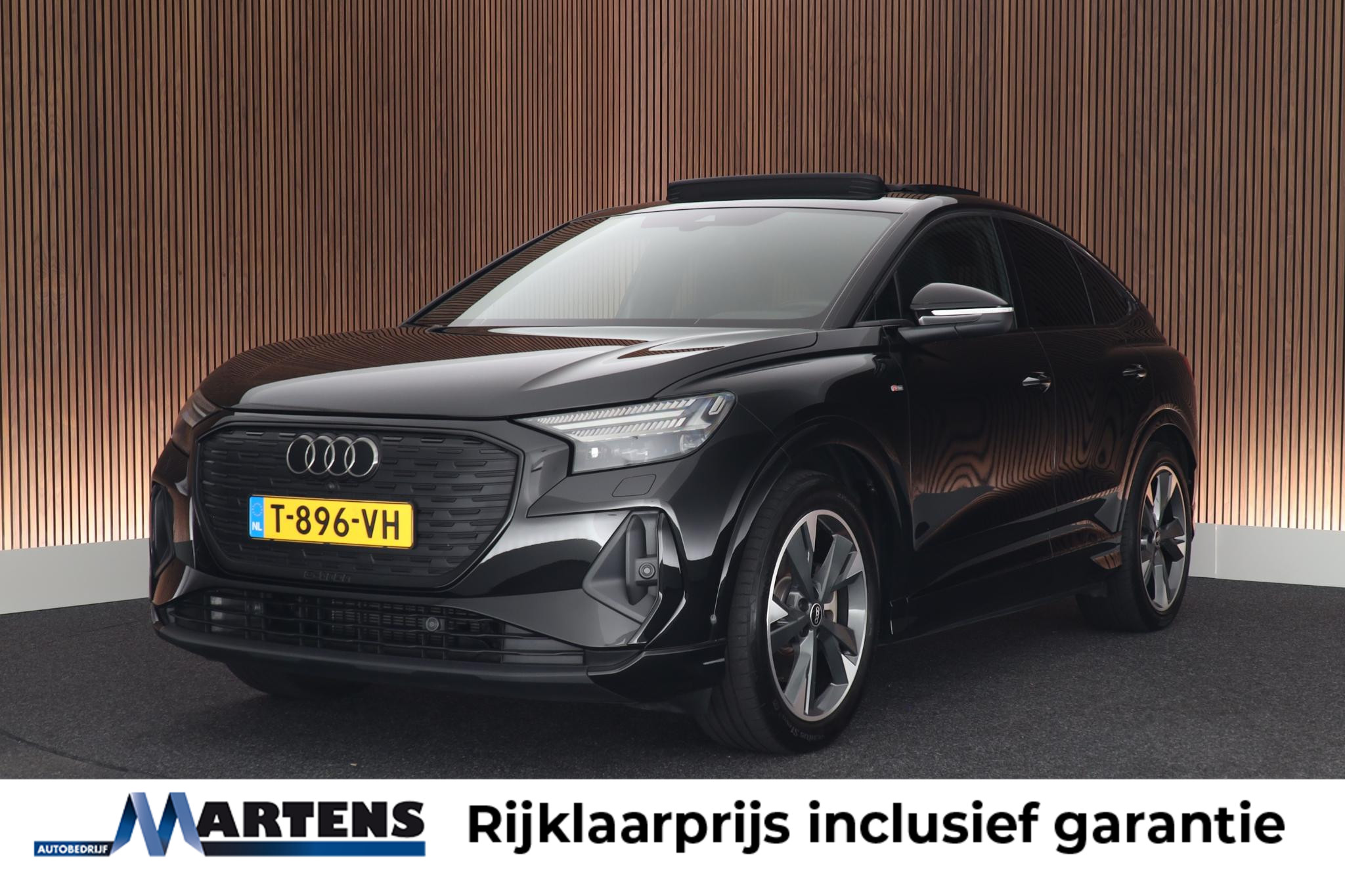 Audi Q4 Sportback 40 E-tron 40 S edition 77 kWh 2023 - voorkant