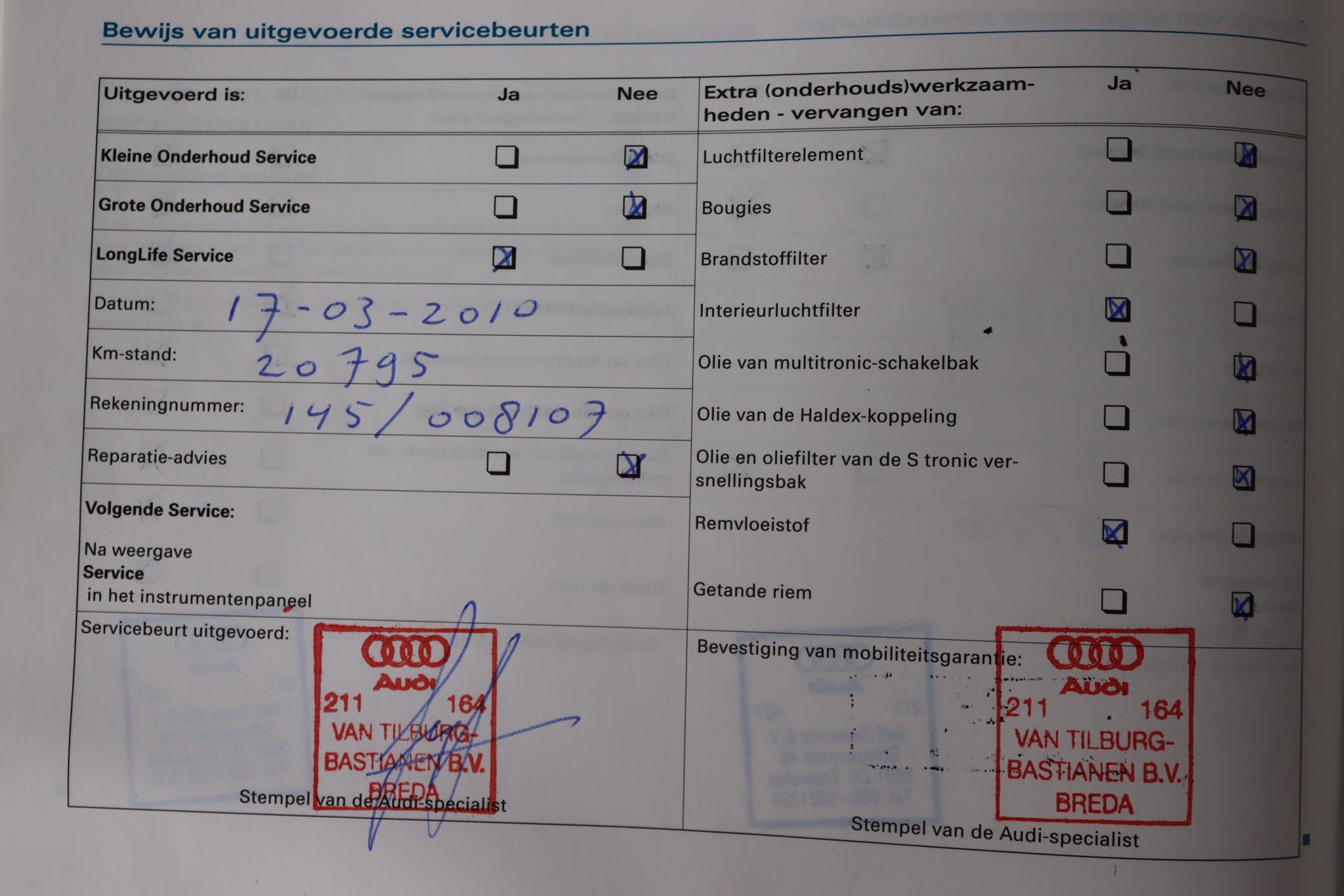 Foto van Audi Audi TT