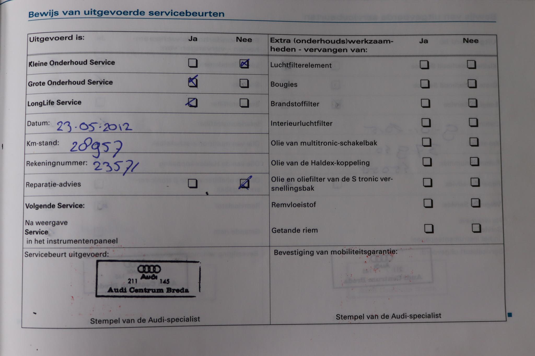 Foto van Audi Audi TT