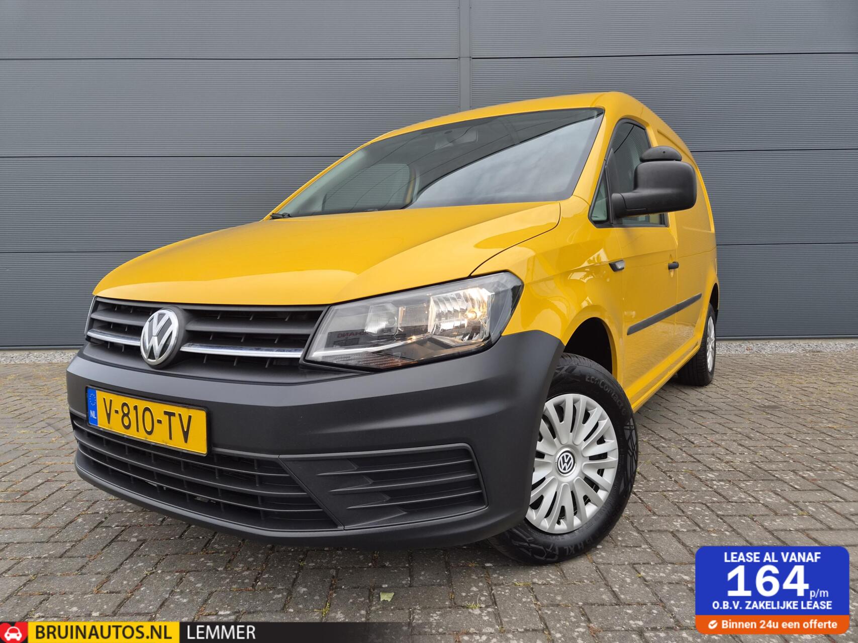 Volkswagen Caddy Bestel 2.0 TDI L2H1 Maxi Airco Trekh 100pk 2019 - voorkant