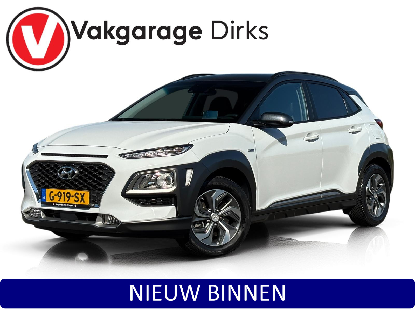 Hyundai Kona 1.6 GDI HEV Fashion 2019 - voorkant