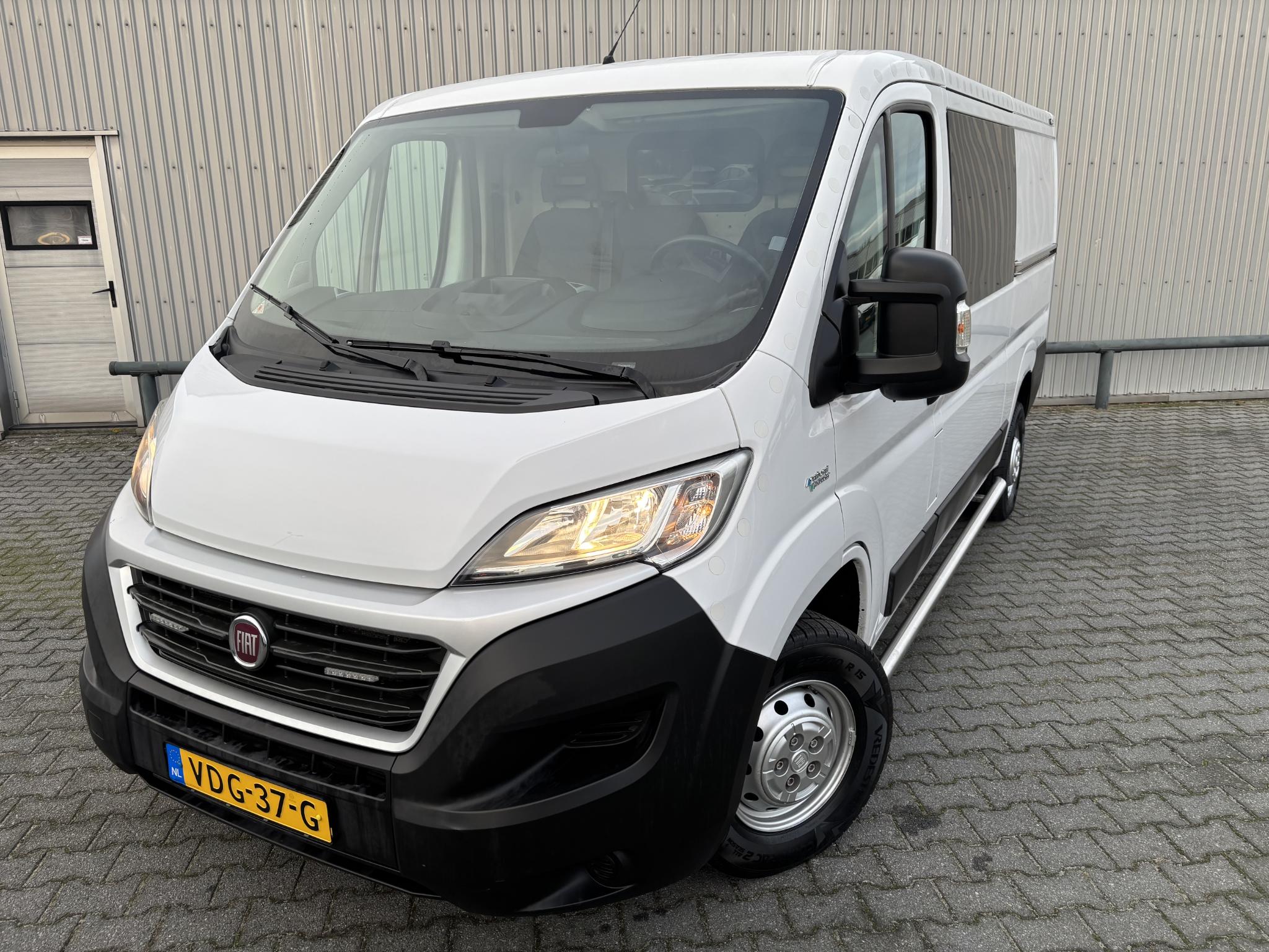 Fiat Fiat Ducato 35 3.0 CNG L2H1*MARGE*CLIMA*NAVI*HAAK*2XSCHUIF* 2019 - voorkant