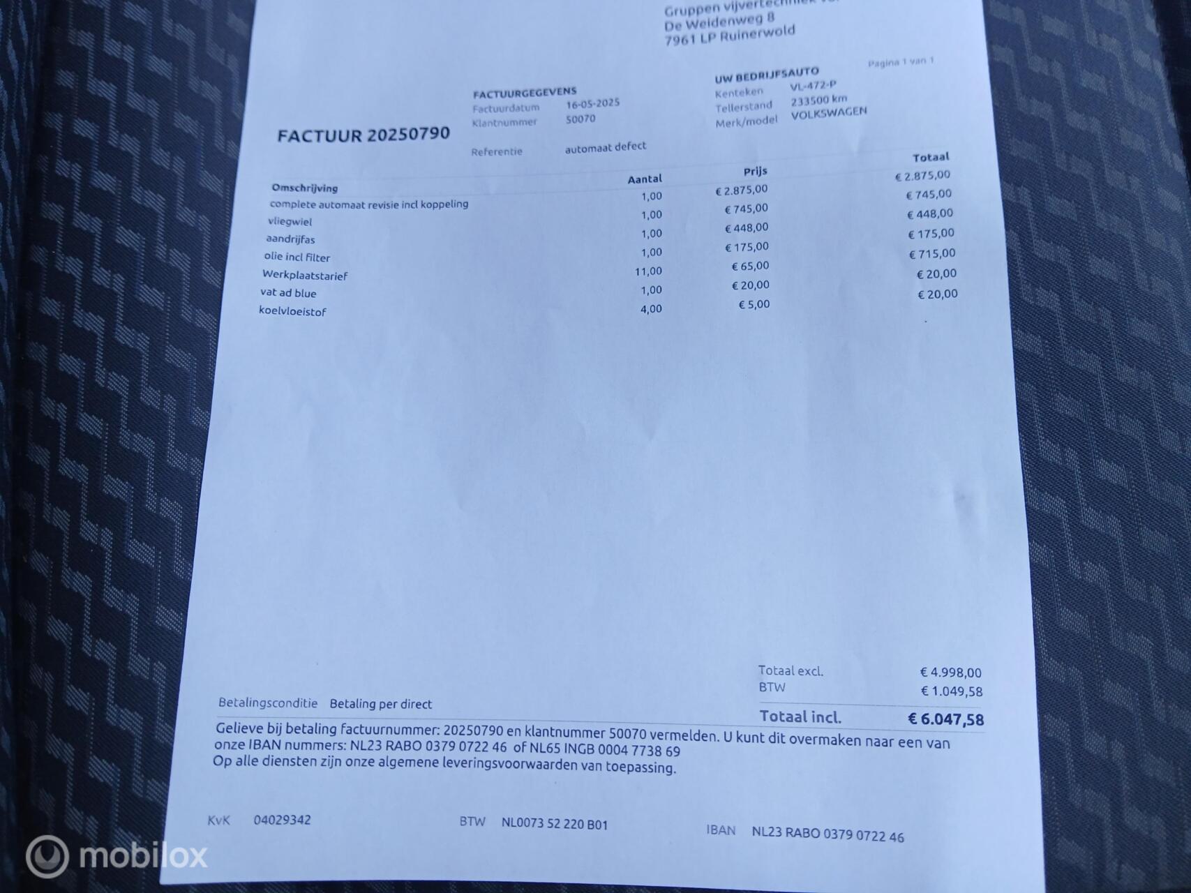 Foto van Volkswagen Transporter