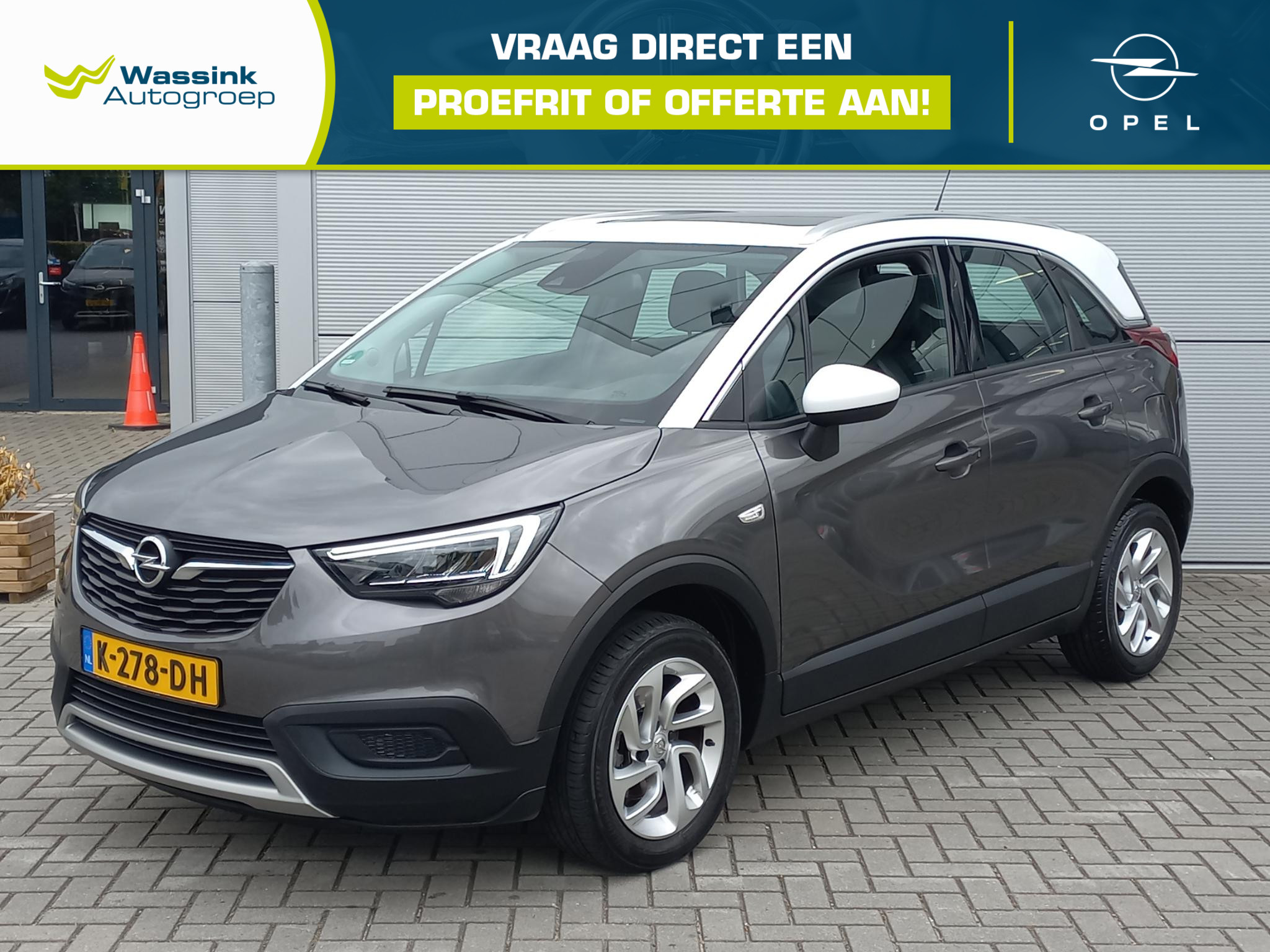 Opel Crossland X 1.2T 131pk Innovation Automaat | 2020 - voorkant
