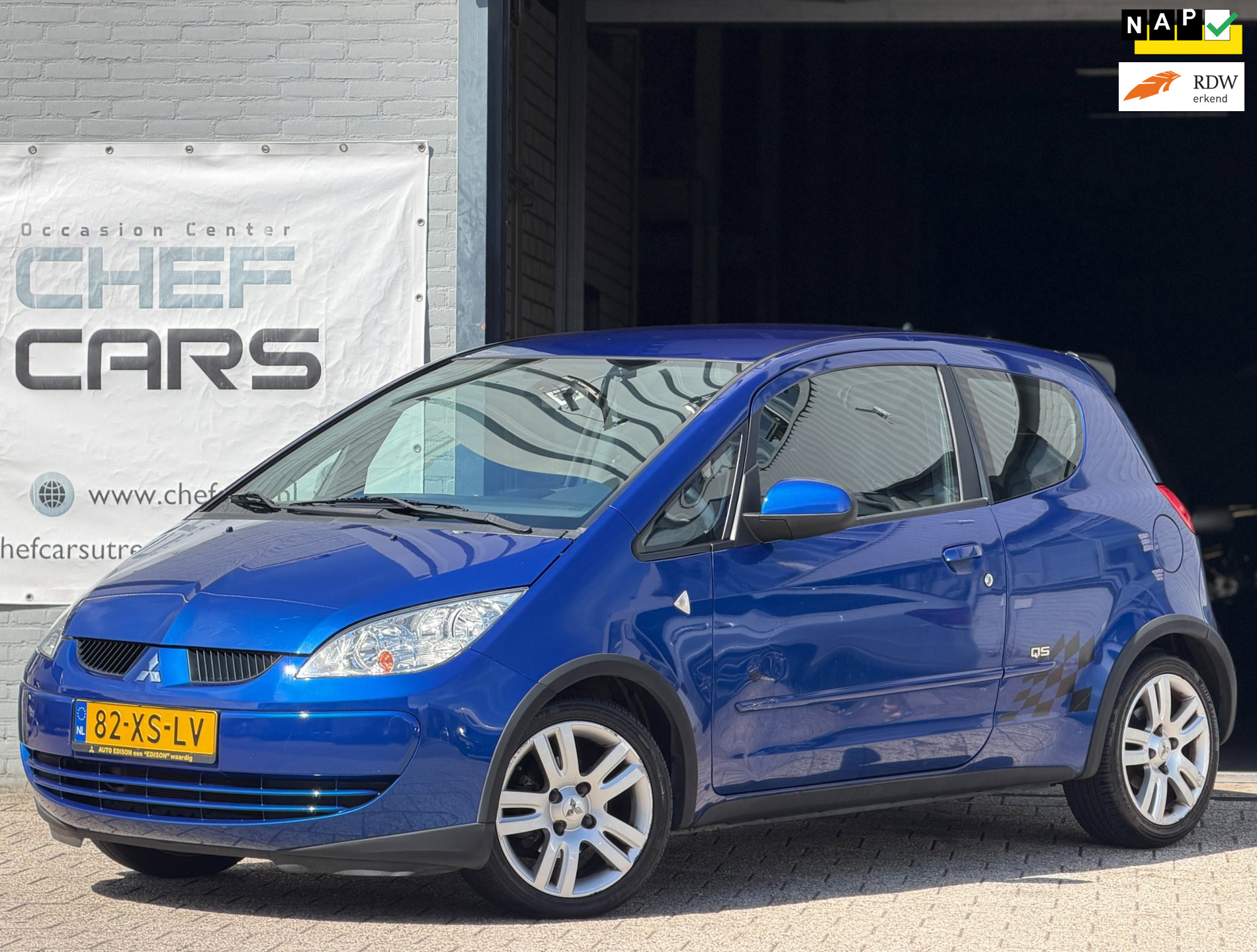 Mitsubishi Mitsubishi Colt 1.5 QS|NAP|AIRCO|1EIGENAAR|UNIEKEKM|NWEAPK! 2007 - voorkant