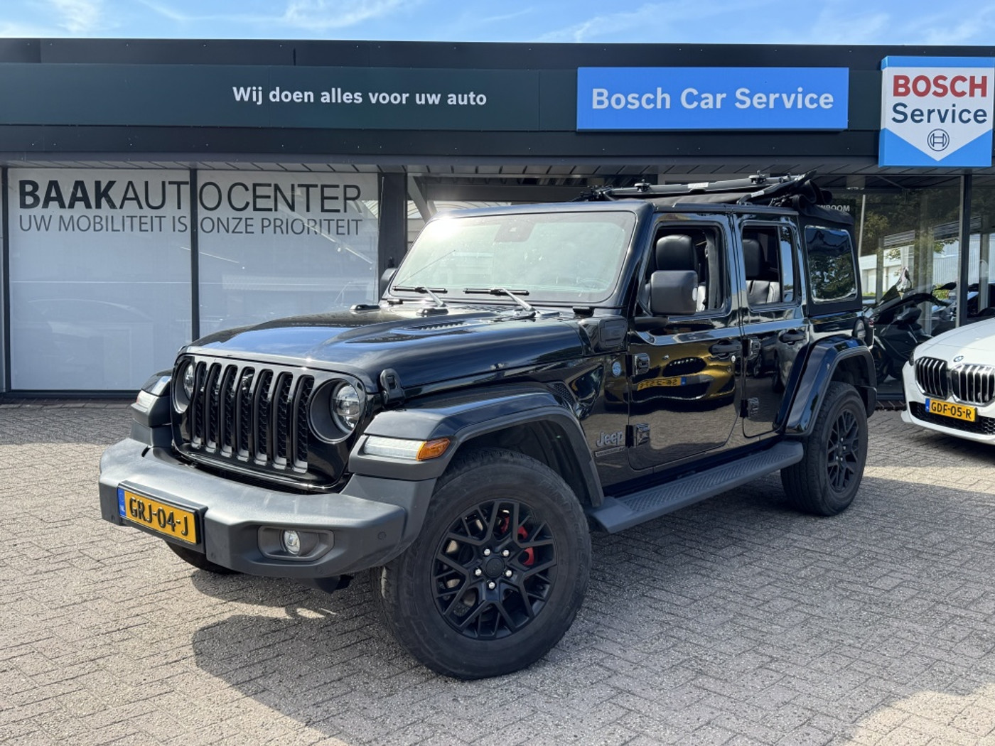 Jeep Wrangler Unlimited 4xe 380 80th Anniversary 2021 - voorkant
