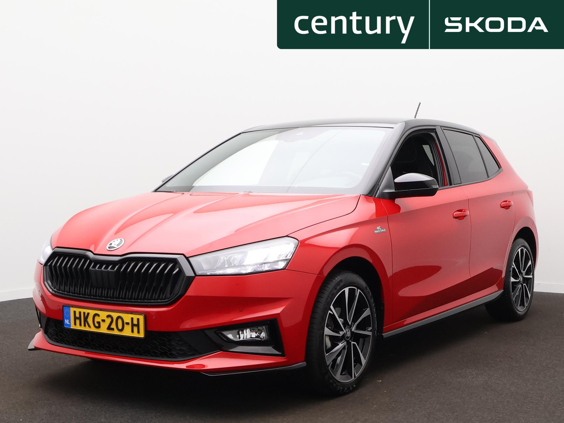 Skoda Fabia 1.0 TSI Monte Carlo 2025 - voorkant