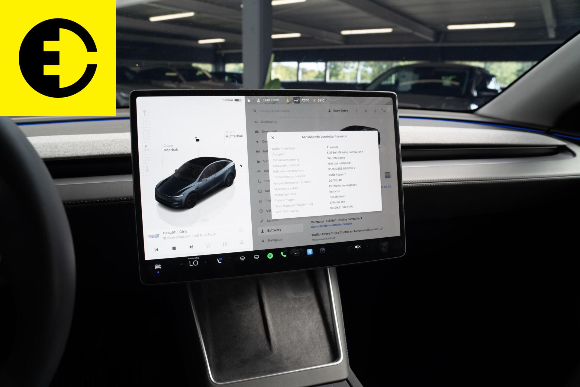 Foto van Tesla Model Y