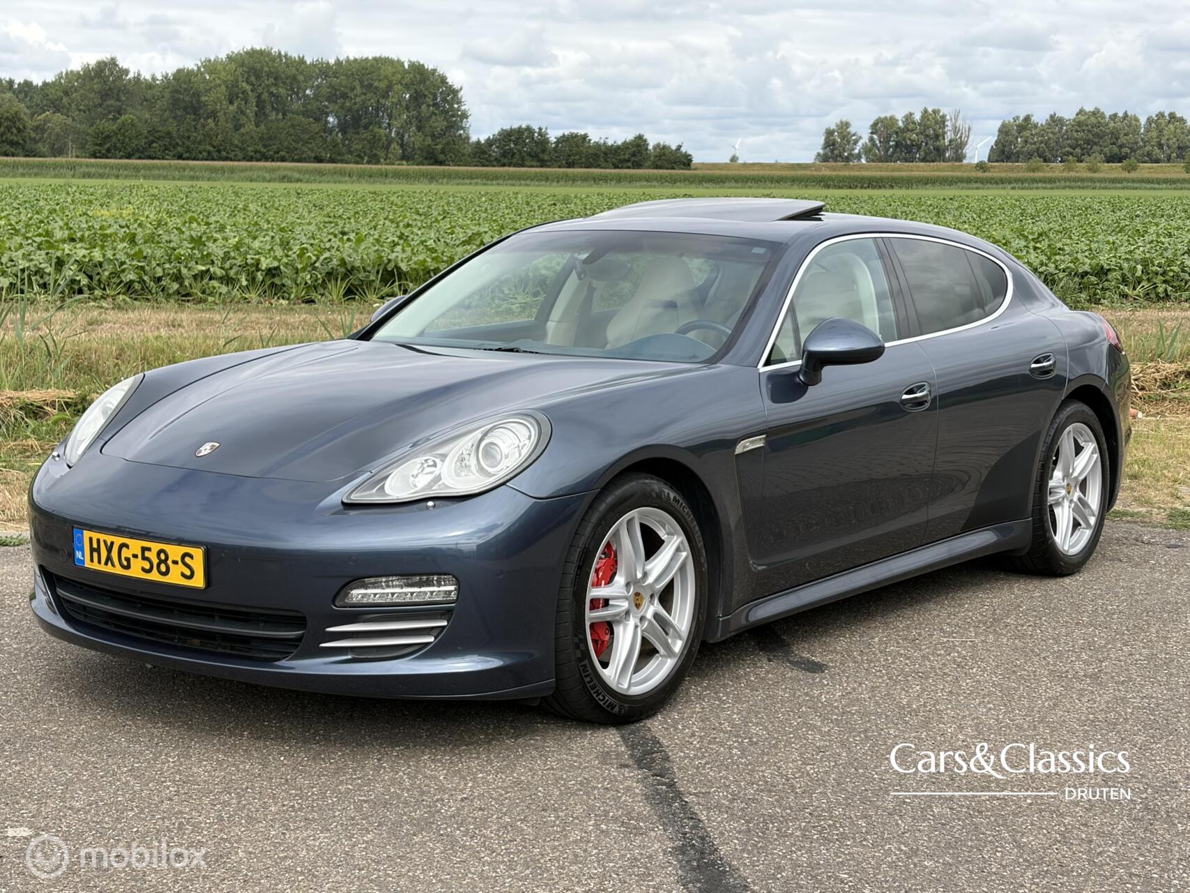 Porsche Panamera 4s 4.8 4S - BTW auto! Youngtimer 2010 - voorkant