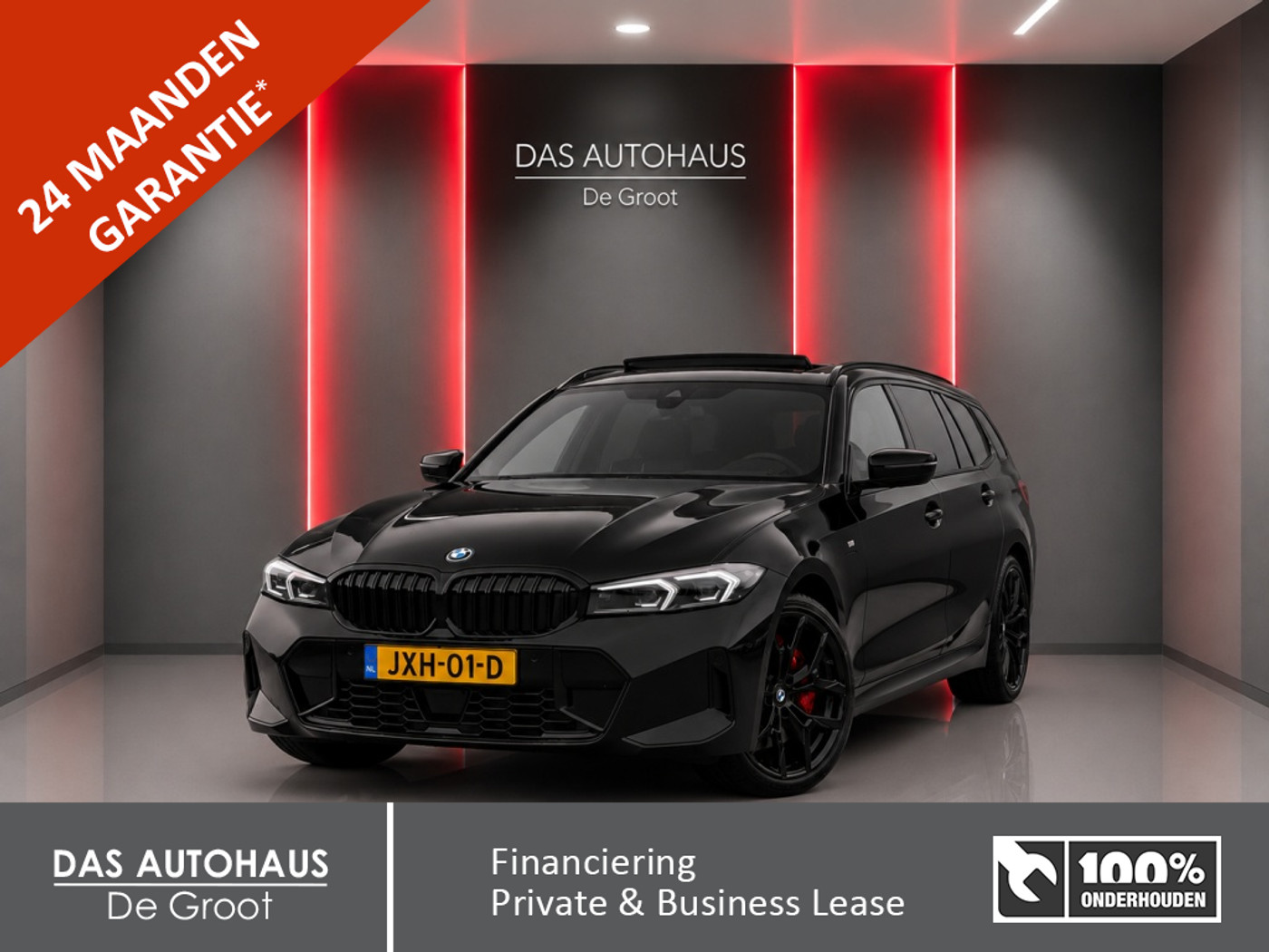 BMW 330e Touring 330e M Sport | ACC | Camera | Trekhaak | Navi | Pano 2026 - voorkant