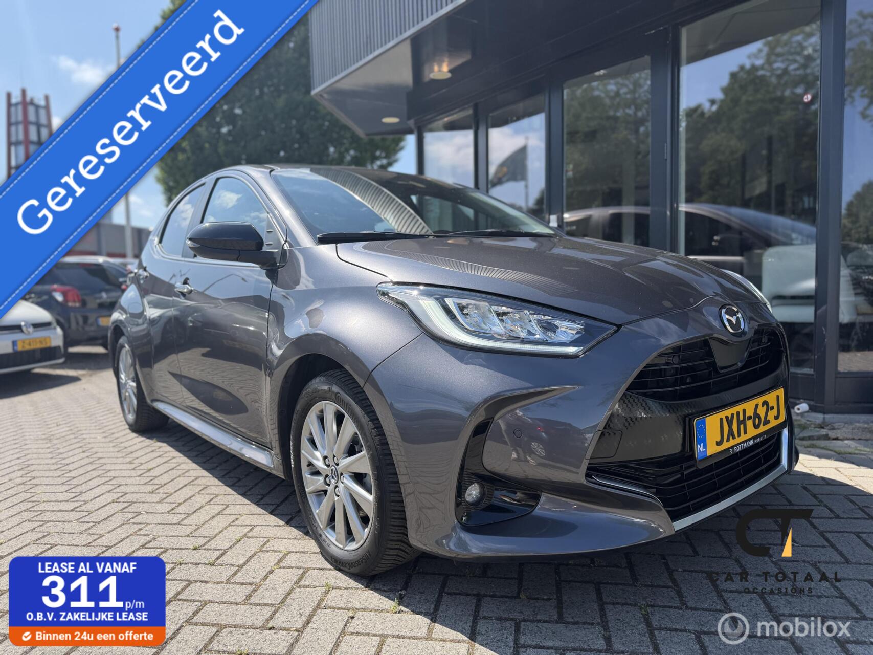 Mazda Mazda2 Hybrid 1.5 Agile|CARPLAY|LED|CAMERA|STUUR-STOELVERWAR| 2023 - voorkant