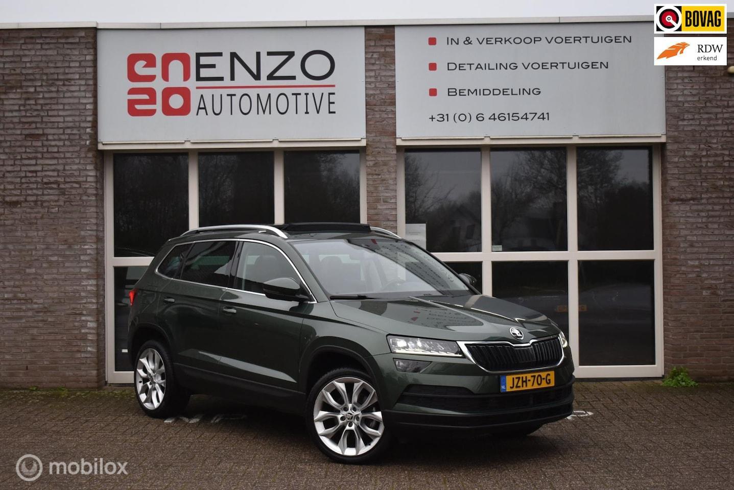 Skoda Karoq 1.5 TSI ACT DSG FULL OPTION Pano ACC Leder Led 2018 - voorkant