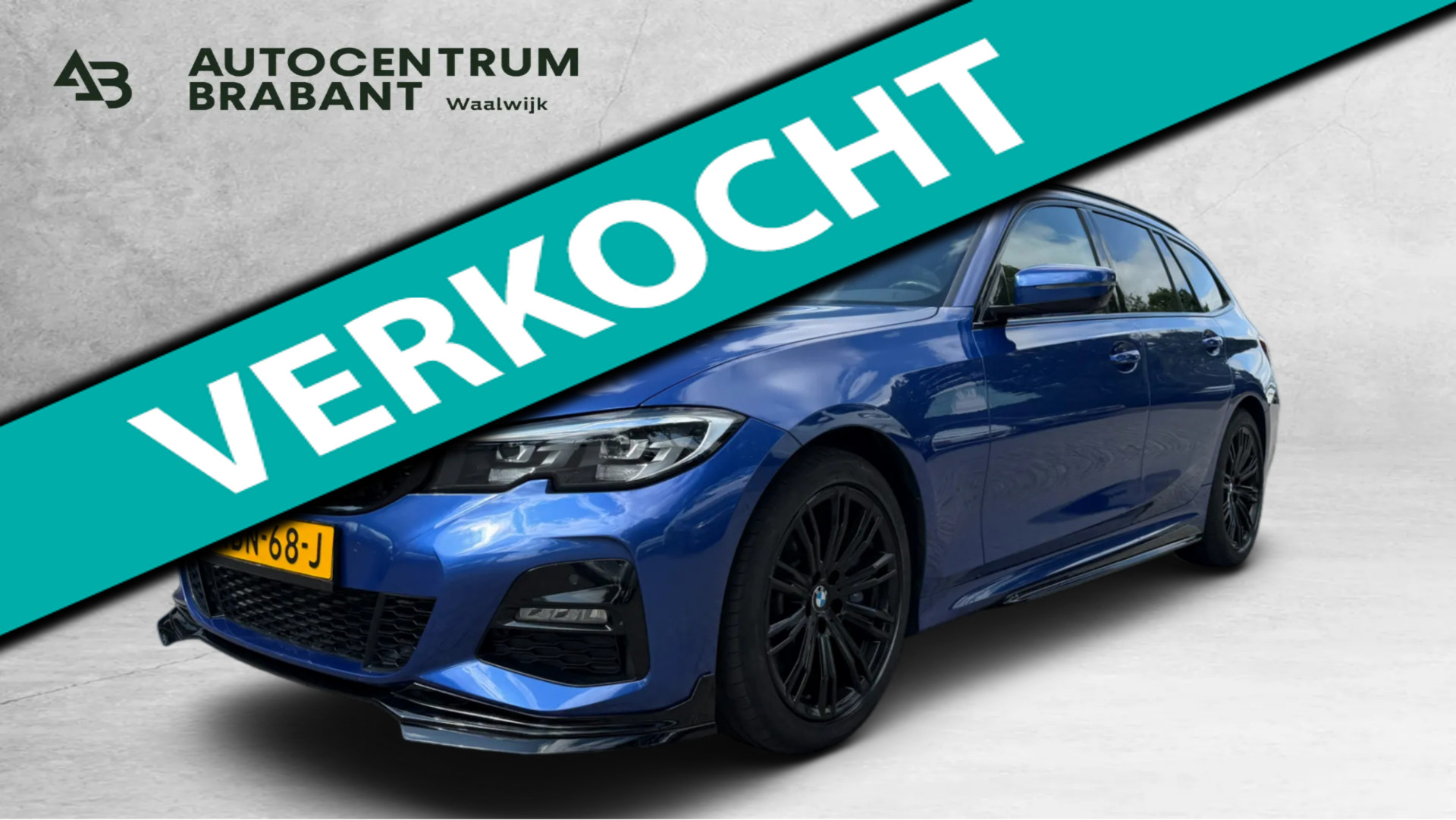 BMW 330i xDrive 330i xDrive M-Sport(Goed OndH, Performance pakket, Camera, Navi Pro, Climate Con, Digitale Dash, Etc) 2020 - voorkant