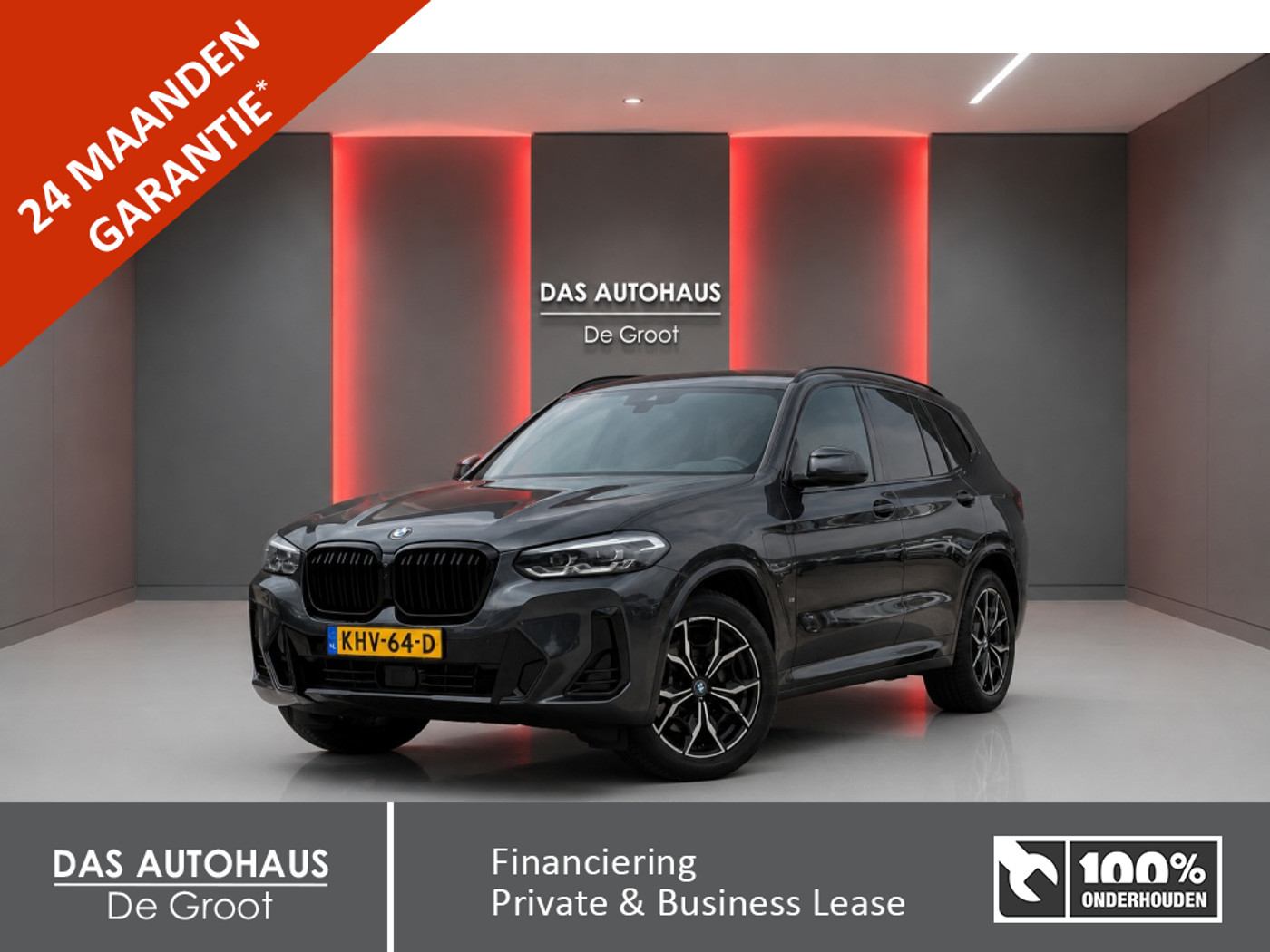 BMW X3 Xdrive30e xDrive30e M-Sport | ACC | Camera | Leer | Sportstoelen | Navi 2024 - voorkant