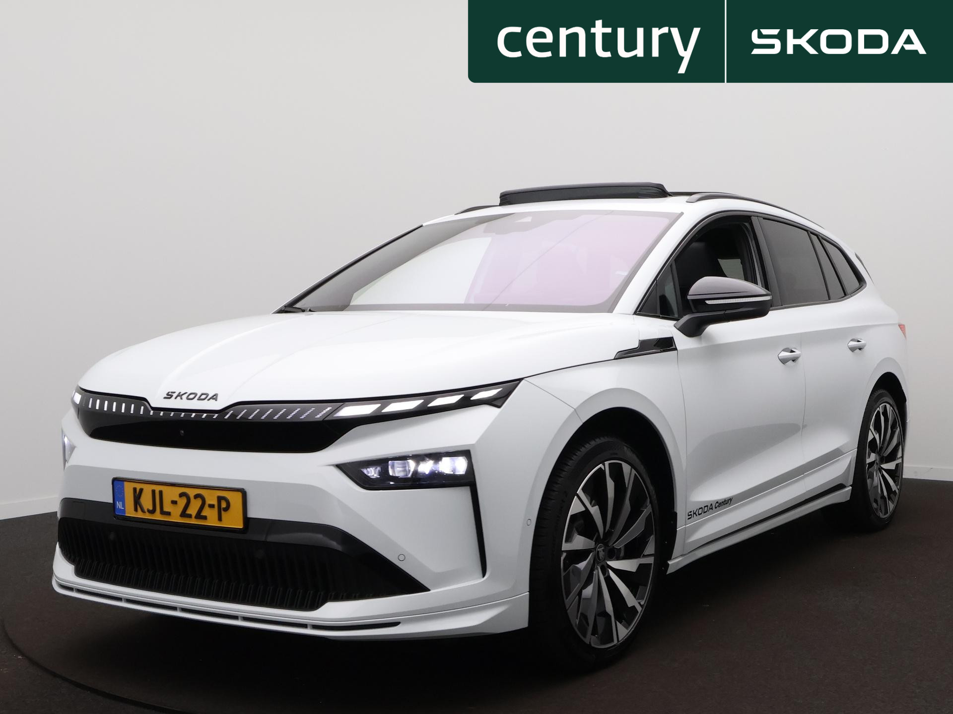 Skoda Enyaq 85 Sportline Elektromotor 210 kW / 286 PK SUV Elektri 2026 - voorkant