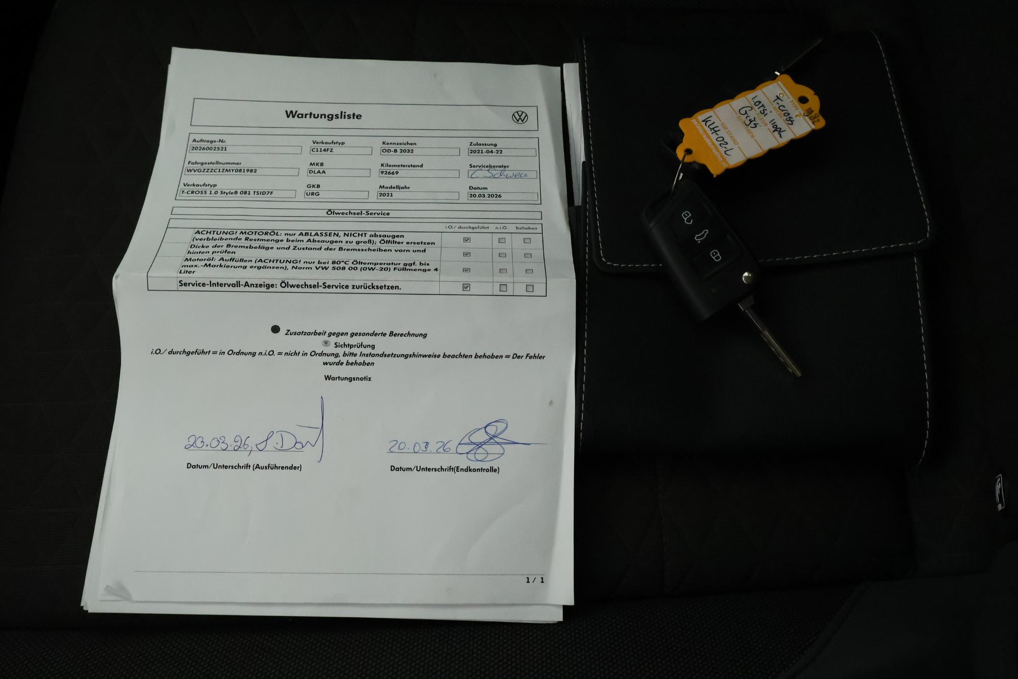 Foto van Volkswagen T-cross