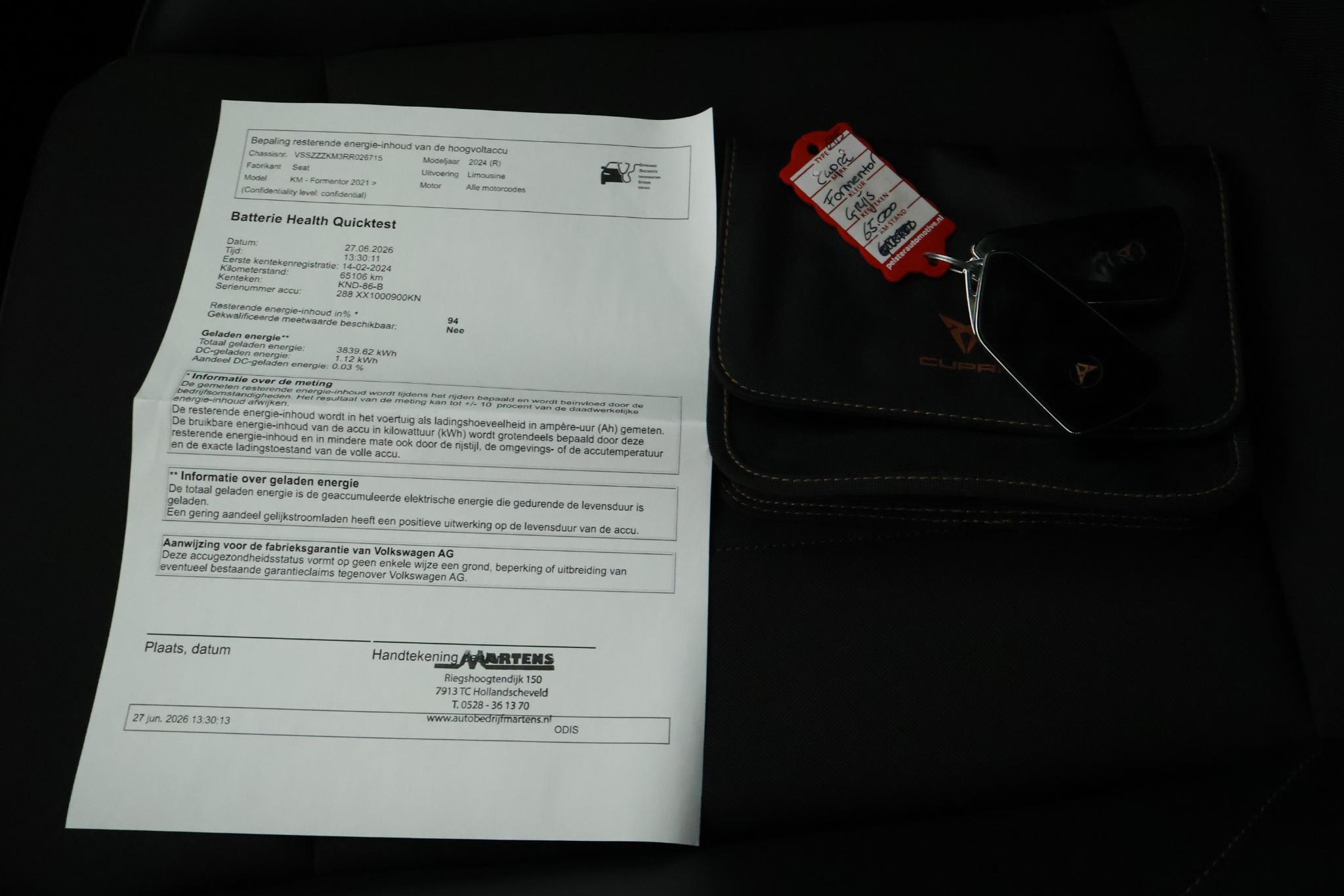 Foto van Cupra Formentor E-hybrid