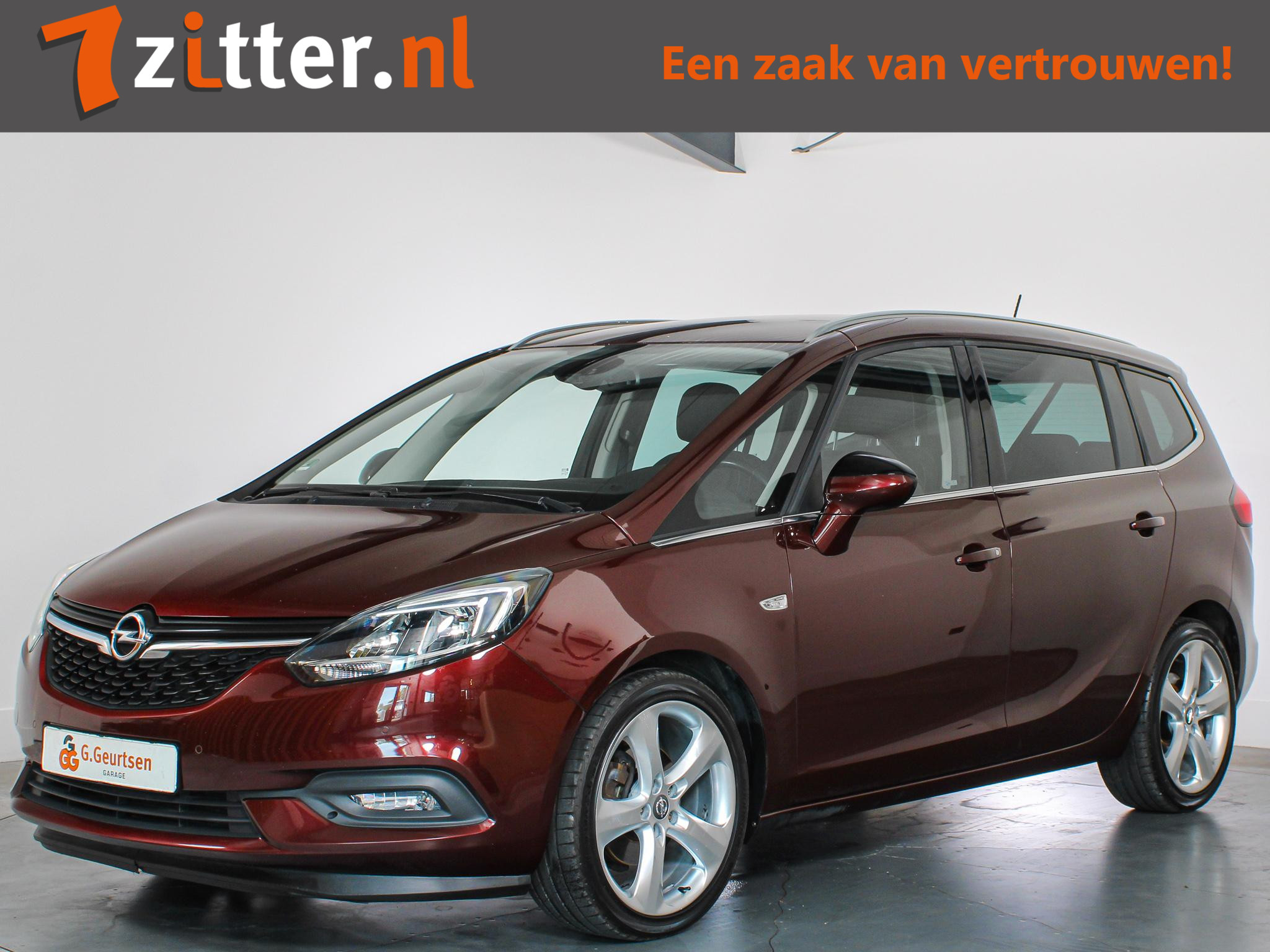 Opel Zafira 1.4 Turbo Automaat, Innovation 7-Persoons, 2018 - voorkant