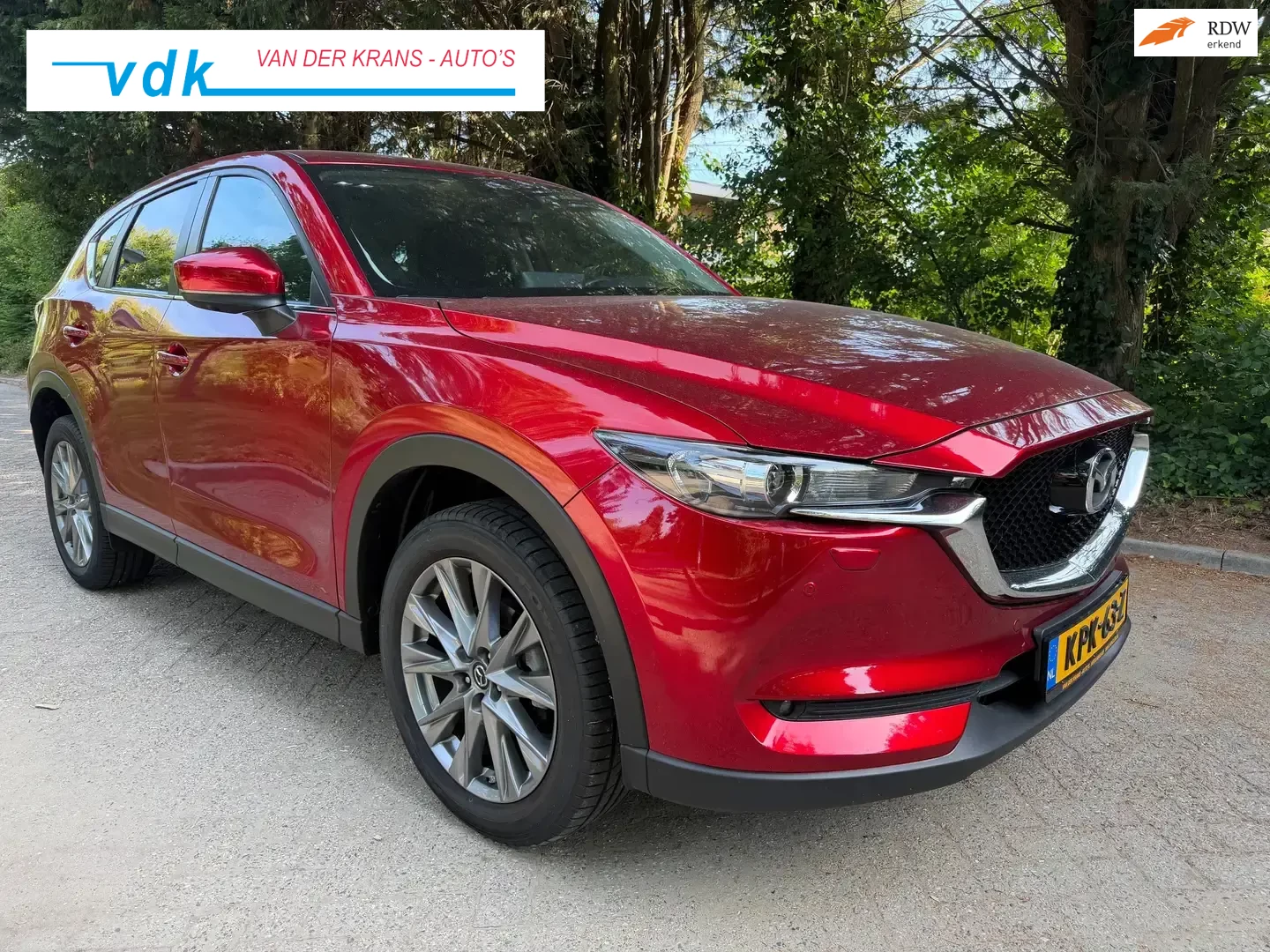 Mazda Mazda Cx-5 2.0 SkyActiv-G 165  Adv. Head-up- 360 camera- Apple car play 2021 - voorkant