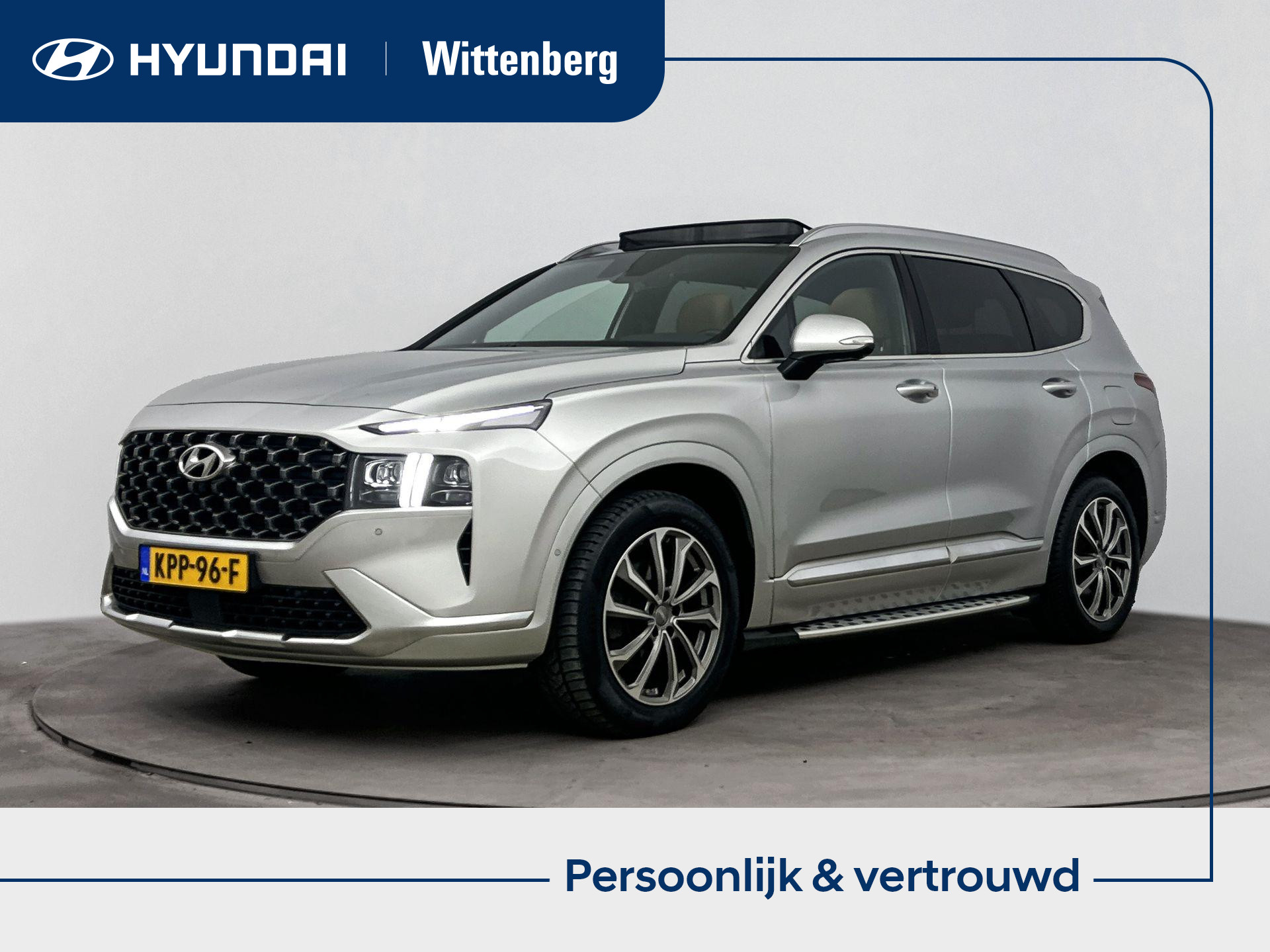 Hyundai Santa Fe 1.6 T-GDI PHEV PREMIUM SKY 7 PERSOONS 2023 - voorkant